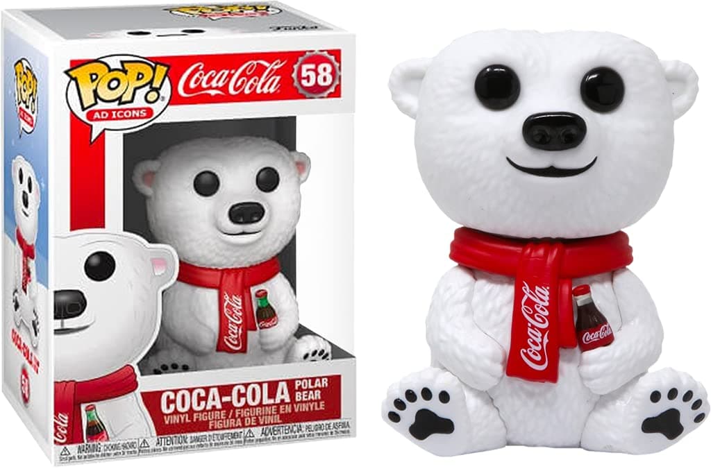 FunkoPop! AD Icons Coca-Cola 58 Polar Bear Mini Action Figure - 41732