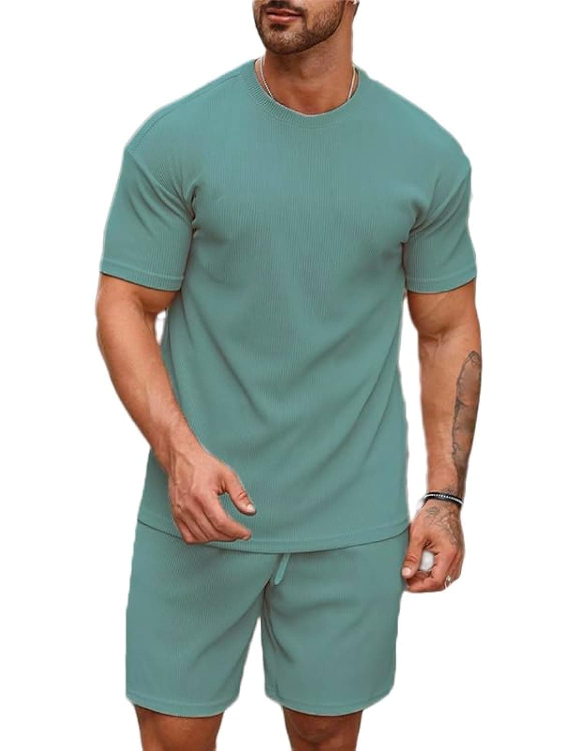 Mens Pyjama Set || Mens T-Shirt & Shorts Set || Mens Nightwear || Mens Evening Costume