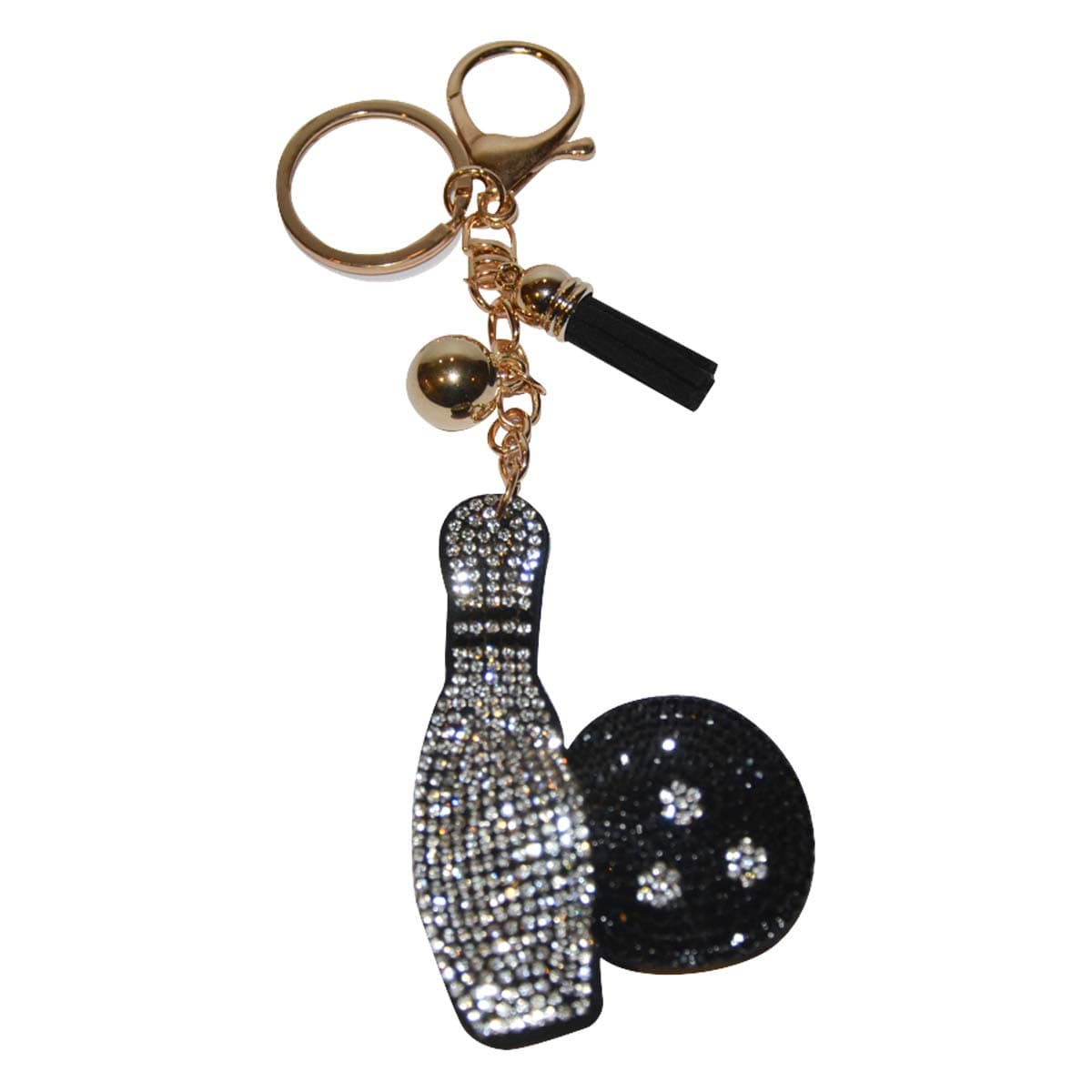 PopfizzyPopfizzy Rhinestone Keychains for Women and Girls, Bling Backpack Keyrings, Purse Charms, Fun Key Fob, Cool Key Chain Gifts