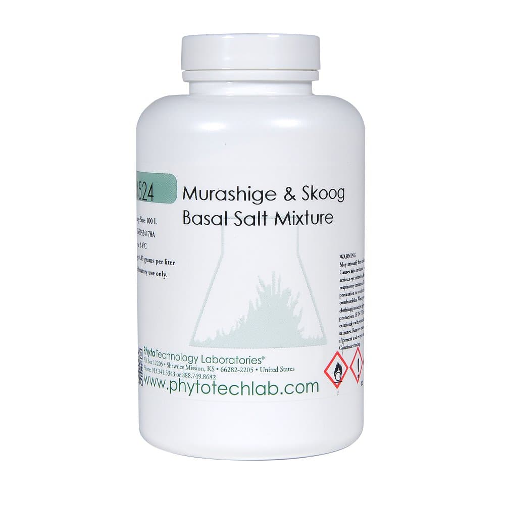Murashige & Skoog Basal Salt Mixture (100 L)