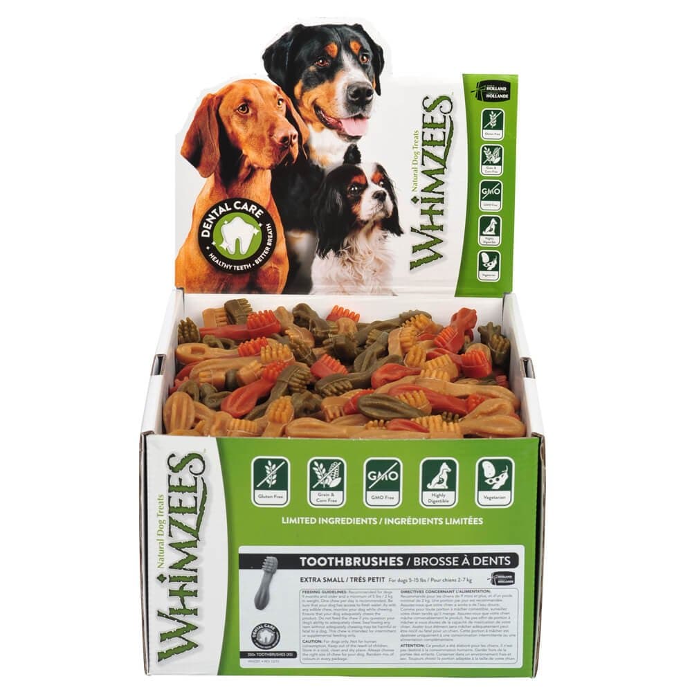 Paragon Dpn01153 Toothbrush Star Dog Treat, Xx-Small, 350 Count