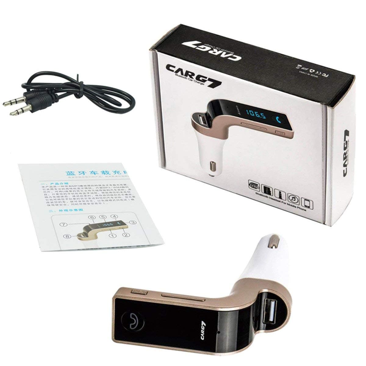Carg7 car mp3 car player car mp3 car card FM trans tter automatic memory function