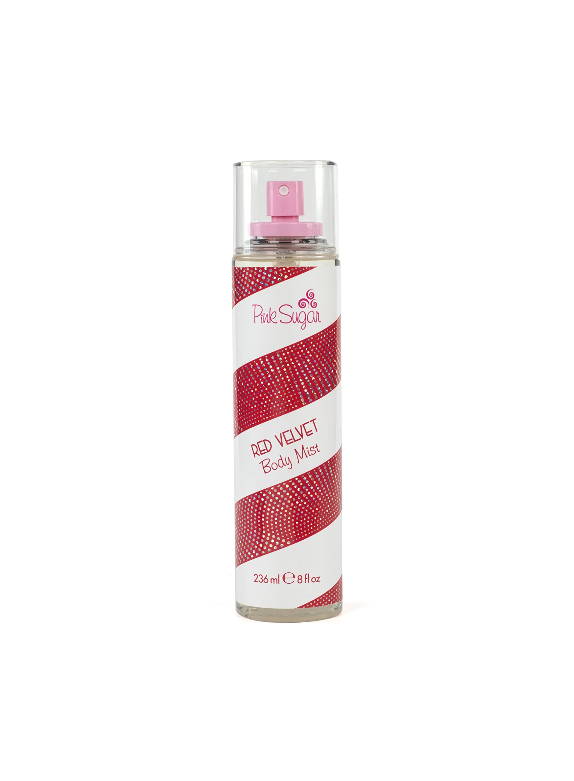 Pink Sugar Red Velvet Perfume for Women, Eau de Toilette, Body Mist, Sweet and Fruity Long-Lasting Scent, Notes of Floral, Strawberry, and Caramel