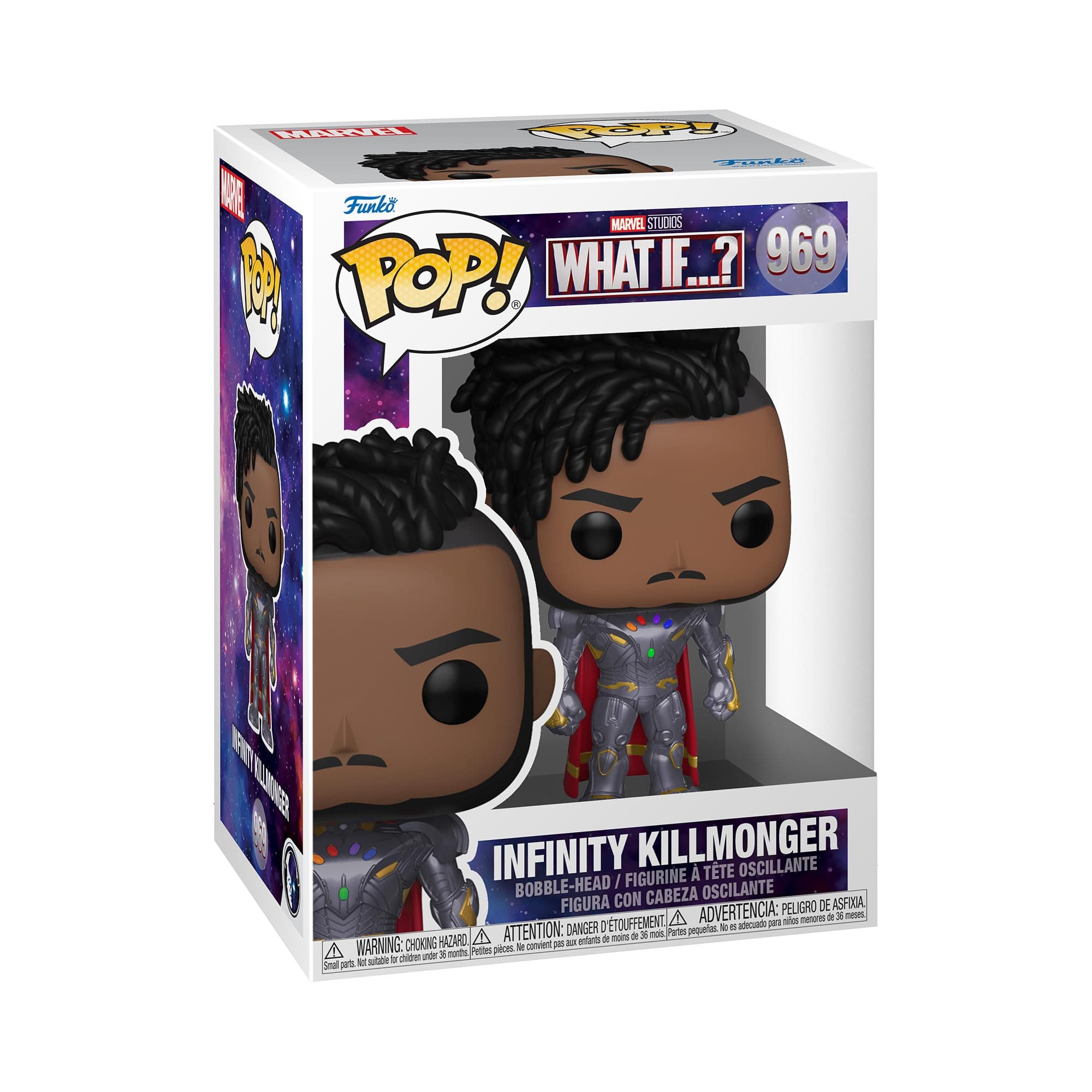 POP Marvel: What If? - Infinity Killmonger,Multicolor