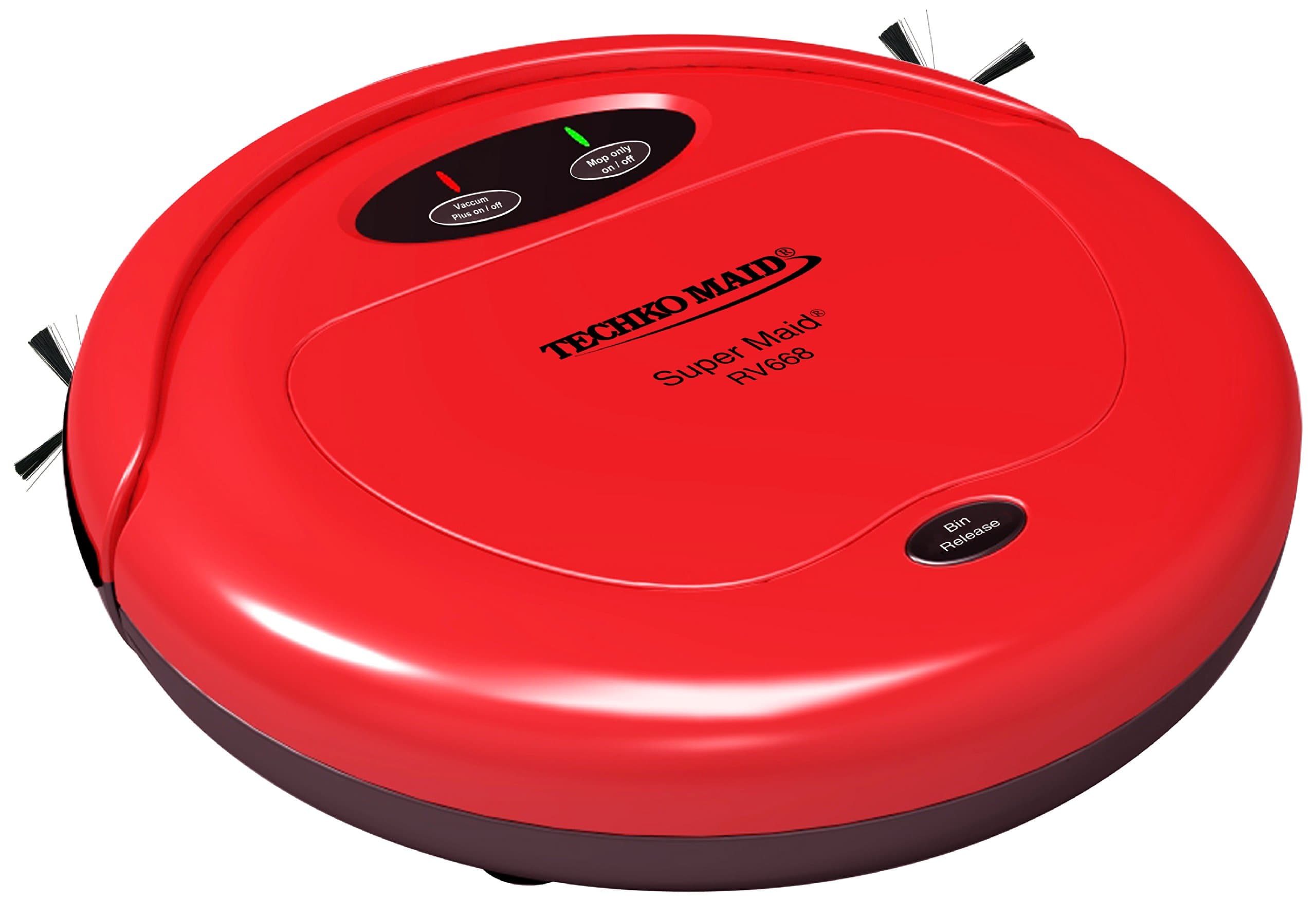 Techko Maid RV668 Super Maid Vacuum, Red