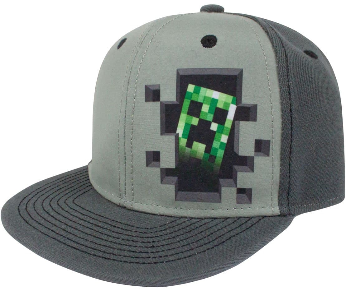 Minecraft Creeper Inside Snapback Cap