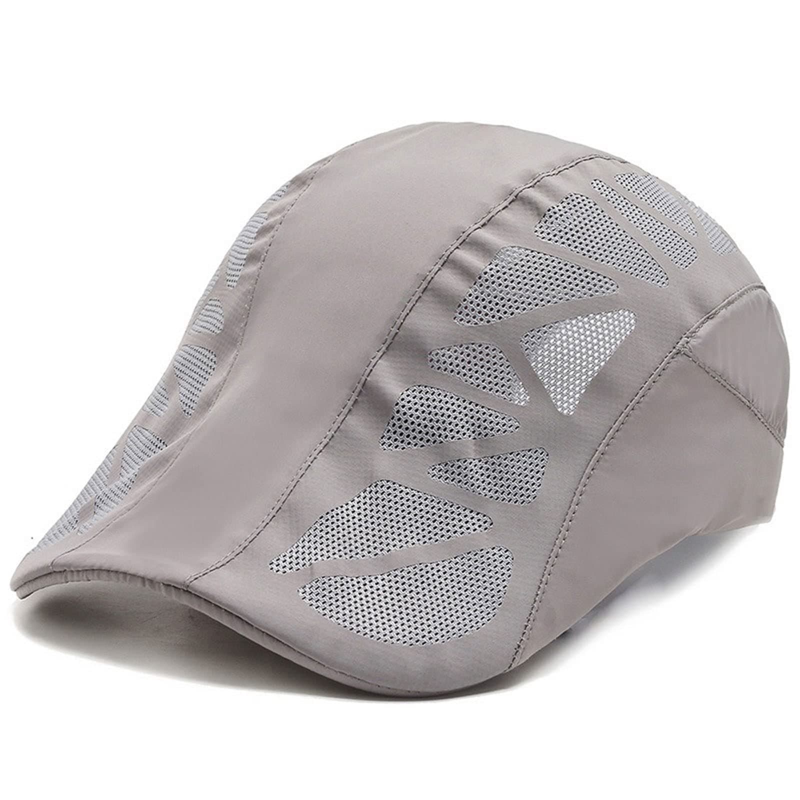 ZUMAHA Sun Protection Hats for Men قبعة البيسبول الرياضية MEN MEN COTTON SIME (Color : Hortel�)