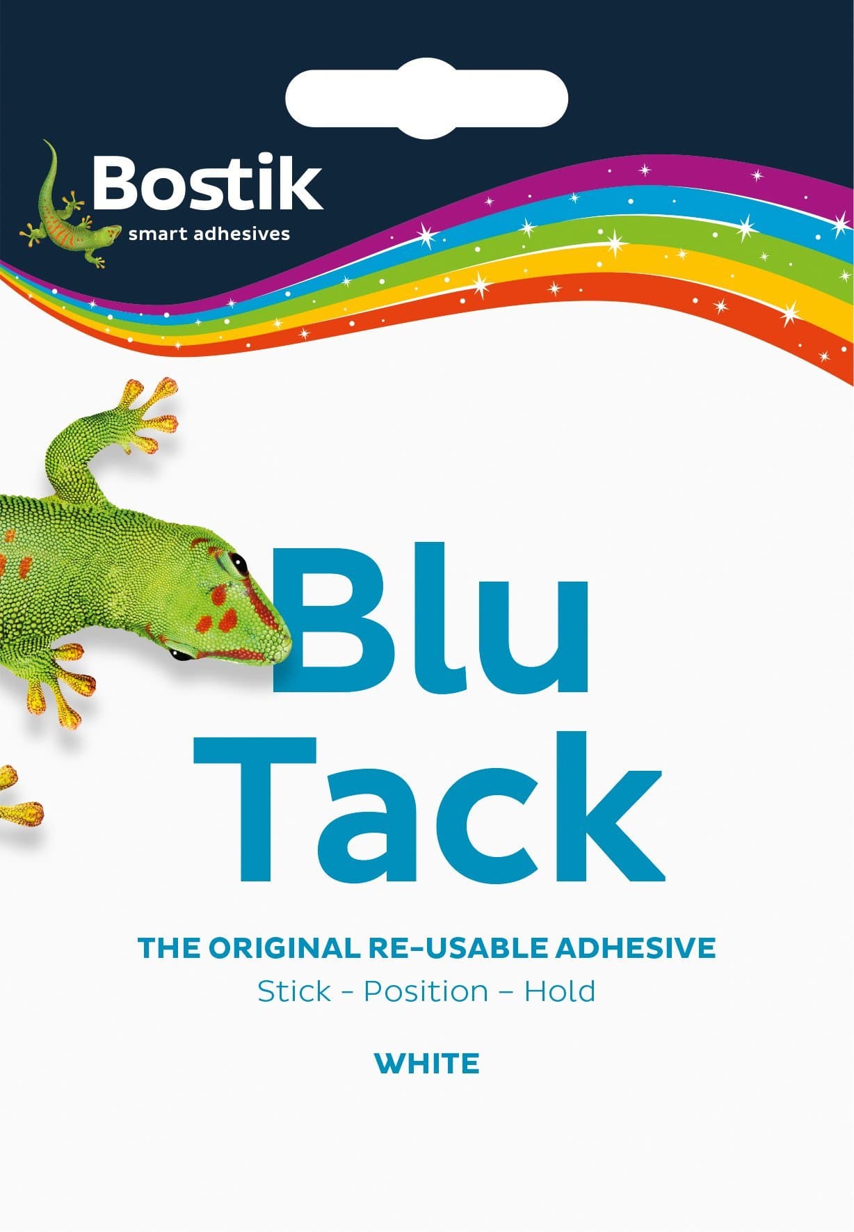 Bostik Blu-tack Mastic Adhesive Non-toxic White 60gram Ref 801127 [Pack of 2]