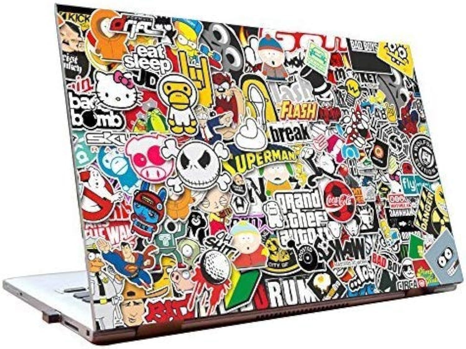 Skin Poster - Sticker HD Quality Vinyl Laptop Skin Decal/Sticker Protector, Dell, Hp, Lenovo, Toshiba, Acer, ASUS and for All Models Up to 11.6" - 15.6" Inch, Pack of 1