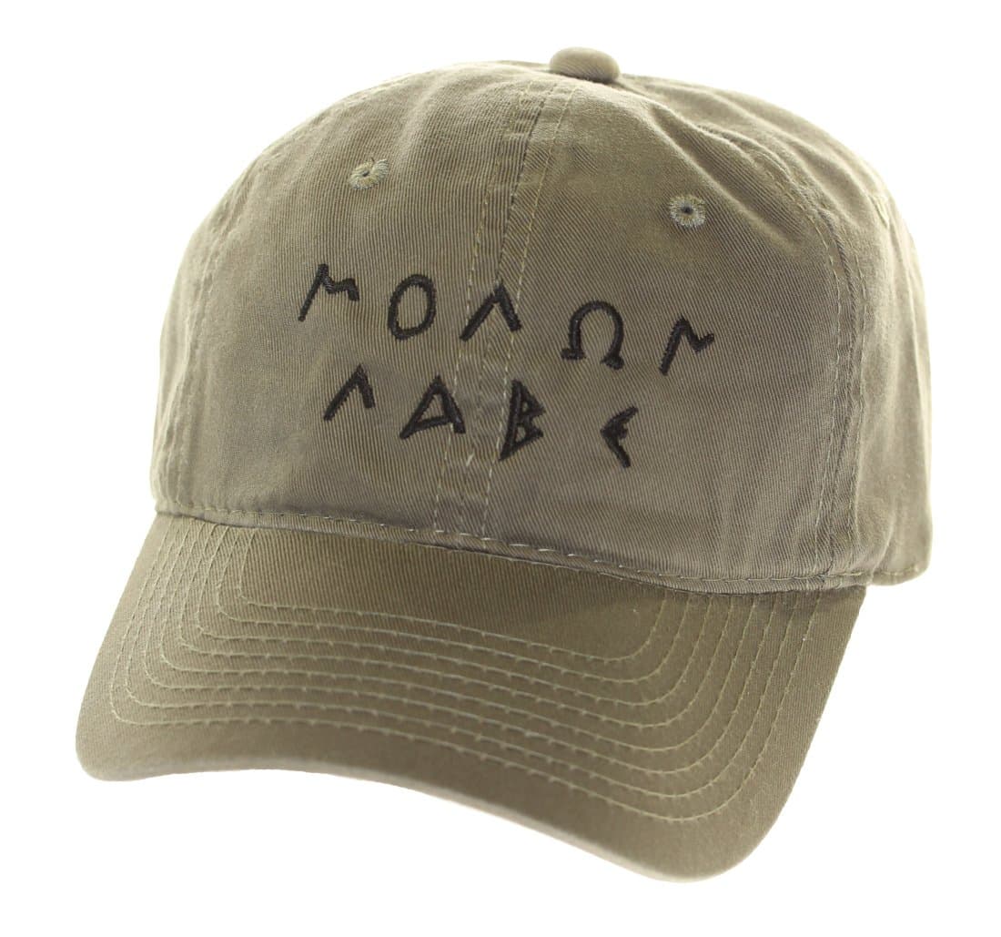 Men's Cotton Hat Molon Labe Old Greek