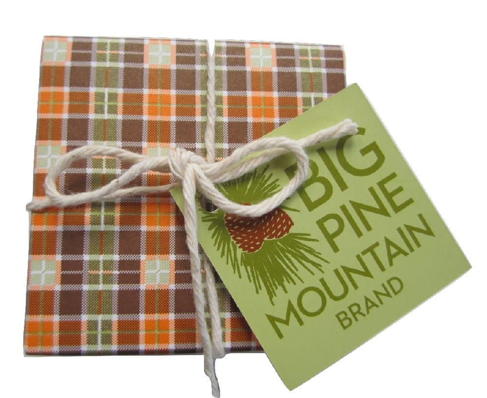 Big Pine Mountain Orange Flannel Soap 5.8oz soap bar by Kala