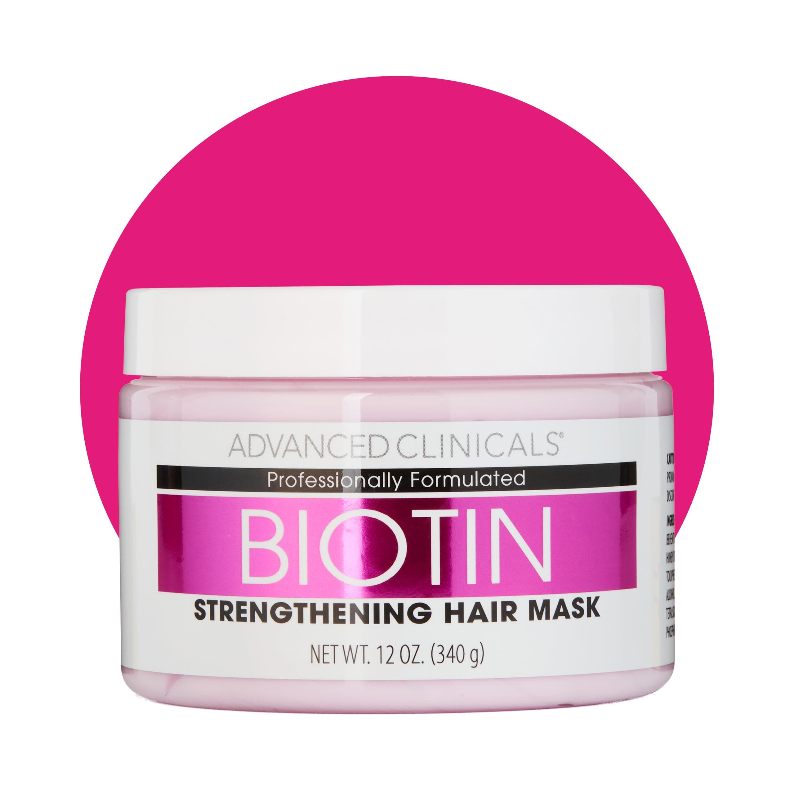 Biotin Hair Treatment Anti-Breakage Repair Hair Mask. Strengthen Broken, Color-Treated Hair W/Repairing Deep Conditioner Manuka Honey & Caffeine, Hydrating Mask Restores Weak Hair