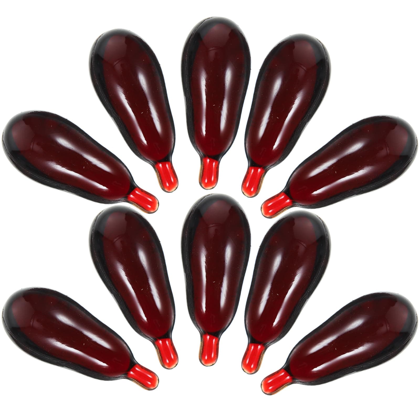 Happyyami 30pcs Fake Blood Pill Vampire Capsules Horror Funny Trick Toys for Halloween Fancy Dress Joke Party Trick Favors