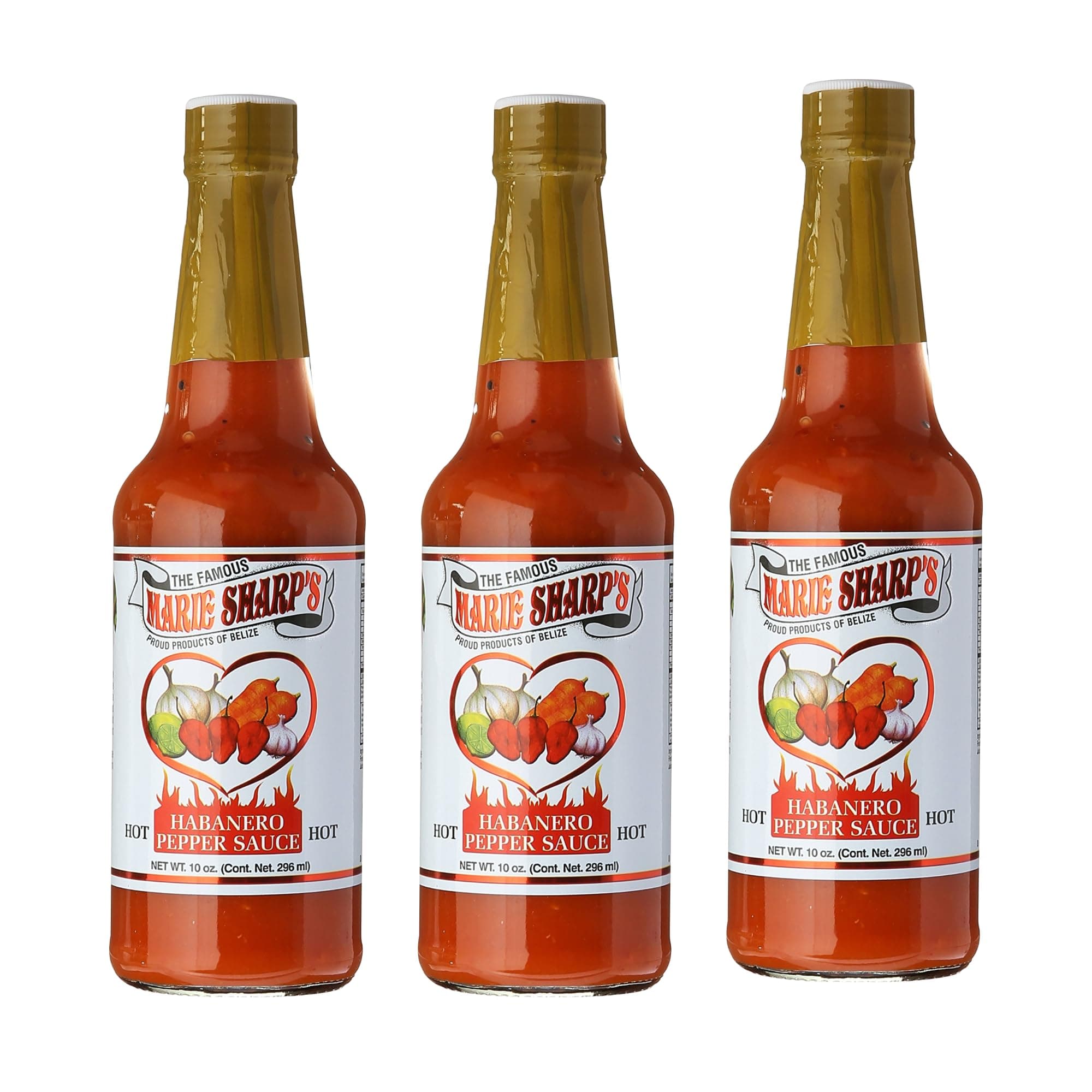 Marie Sharp's Hot Habanero Pepper Sauce 10 oz