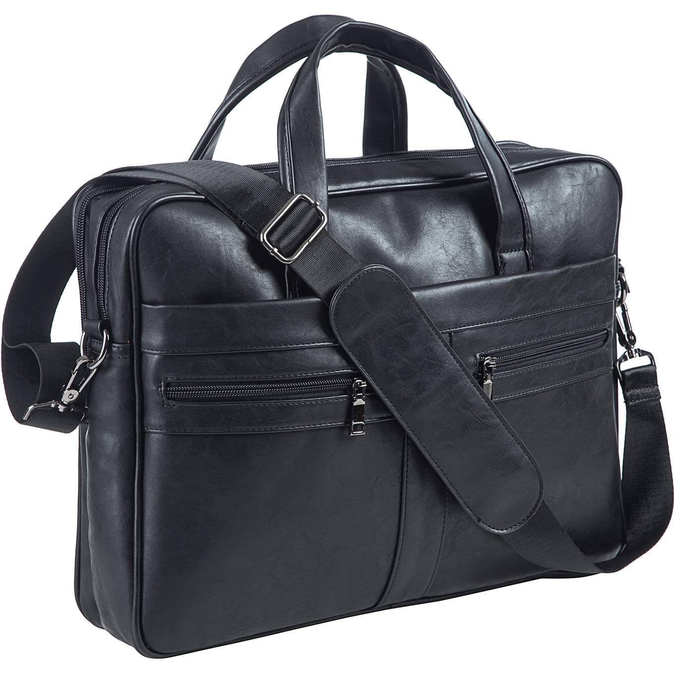 Herren Business Reise Aktentasche Leder Handgemachte Messenger Bag Laptop Tasche