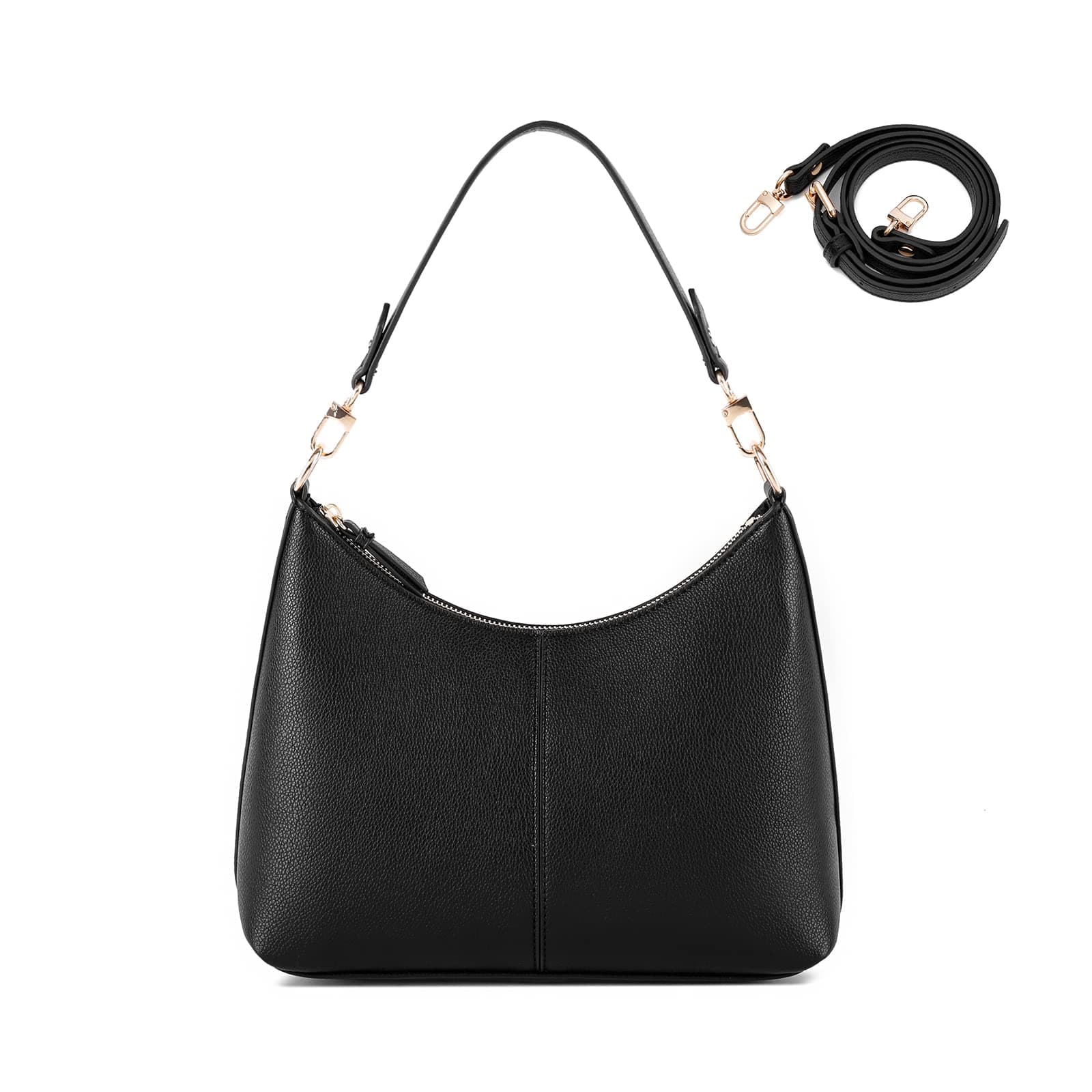 Small Shoulder Handbags for Women Mini Purse Waterproof Soft Leather Crossbody Bags for Work Shopping Travel
