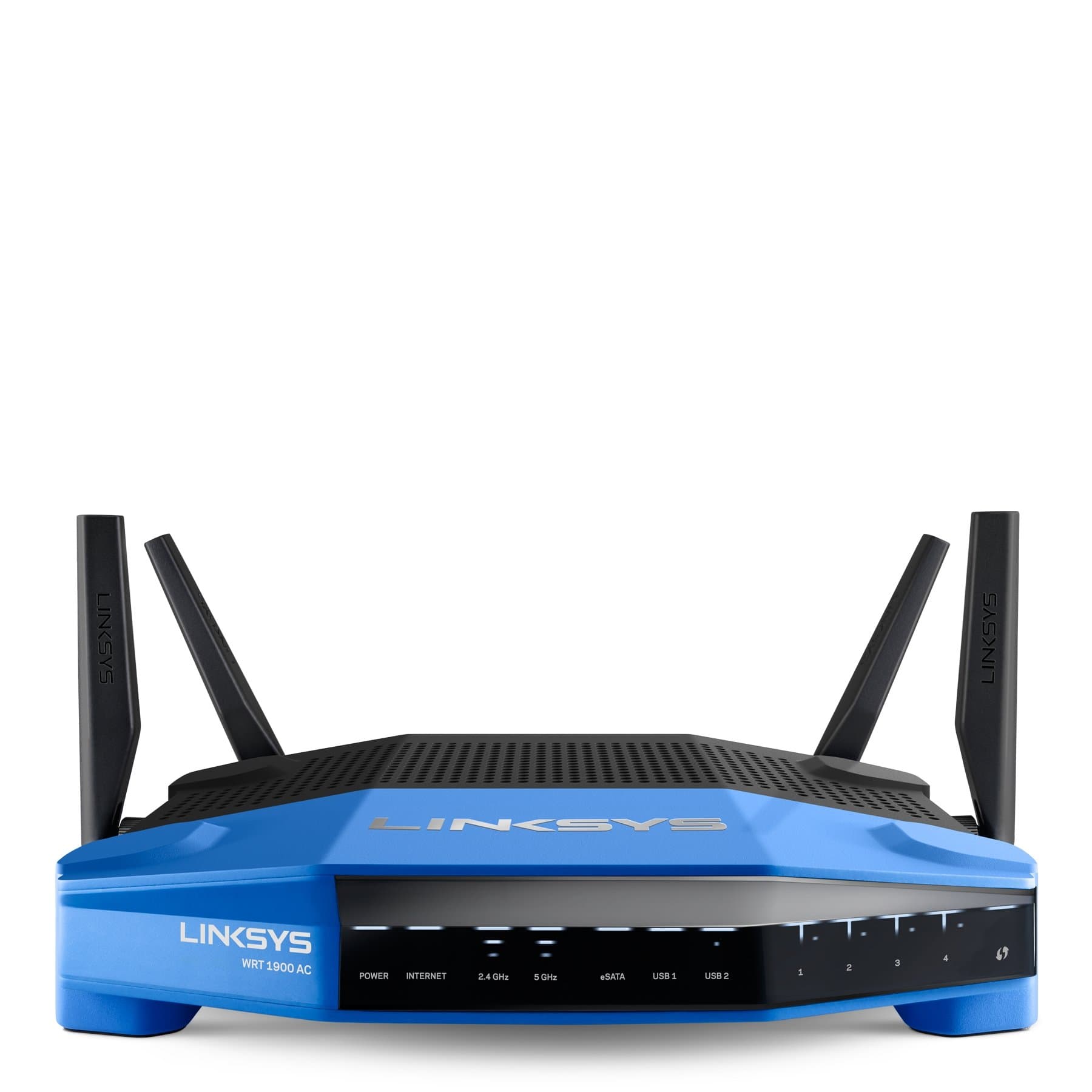 Linksys WRT1900AC Dual Band Smart Wi-Fi Wireless AC Router (2.4 + 5GHz) - (Certified Refurbished)