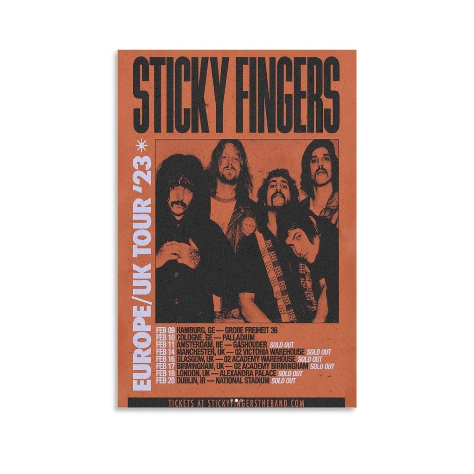 MODEXO Sticky Fingers Canvas Poster Hanging Wall Decoration Print Picture Painting Office Decoration Gift Unframe-style 12x18inch(30x45cm)