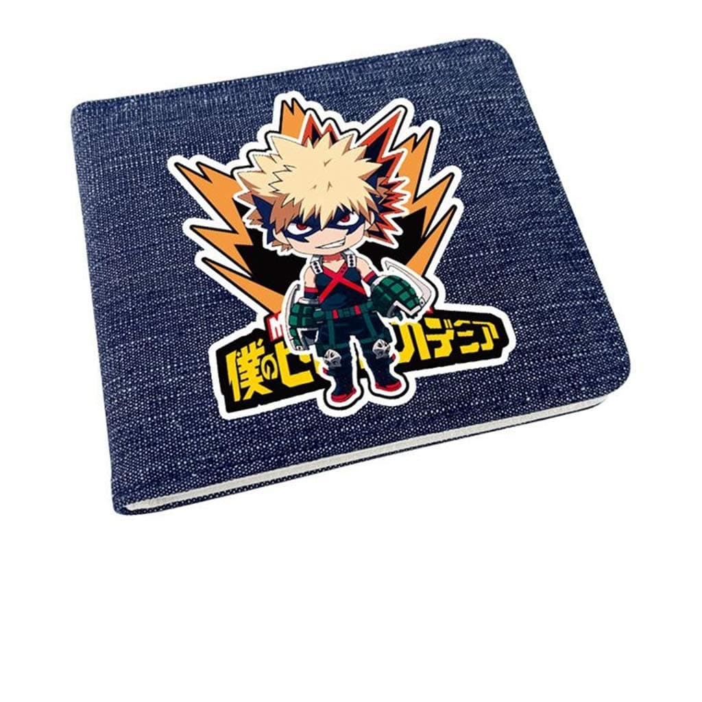Leegt Anime Wallet My Hero Academia Cartoon Wallet Id Card Holder Coin Money Bag