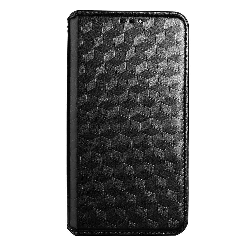 BAIDIYU Case Compatible with XREAL Beam pro, Stand, Luxury PU Leather + TPU bottom case, Wallet Flip, Cover Compatible with XREAL Beam pro.(Black)