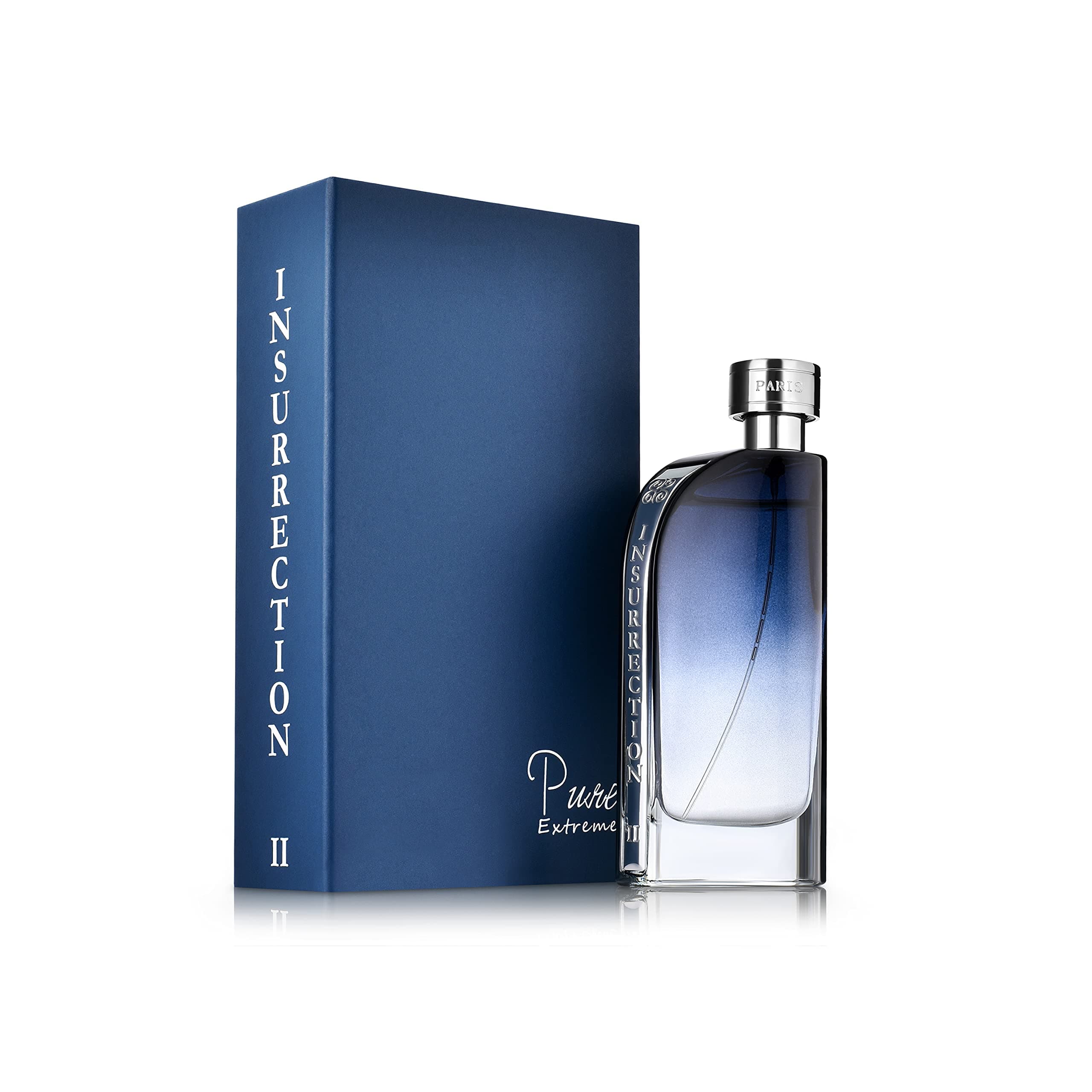 Parisis Perfumes Insurrection II Pure Extreme Eau De Toilette Spray for Men, 90 ml, 3 Fl Oz (Pack of 1)