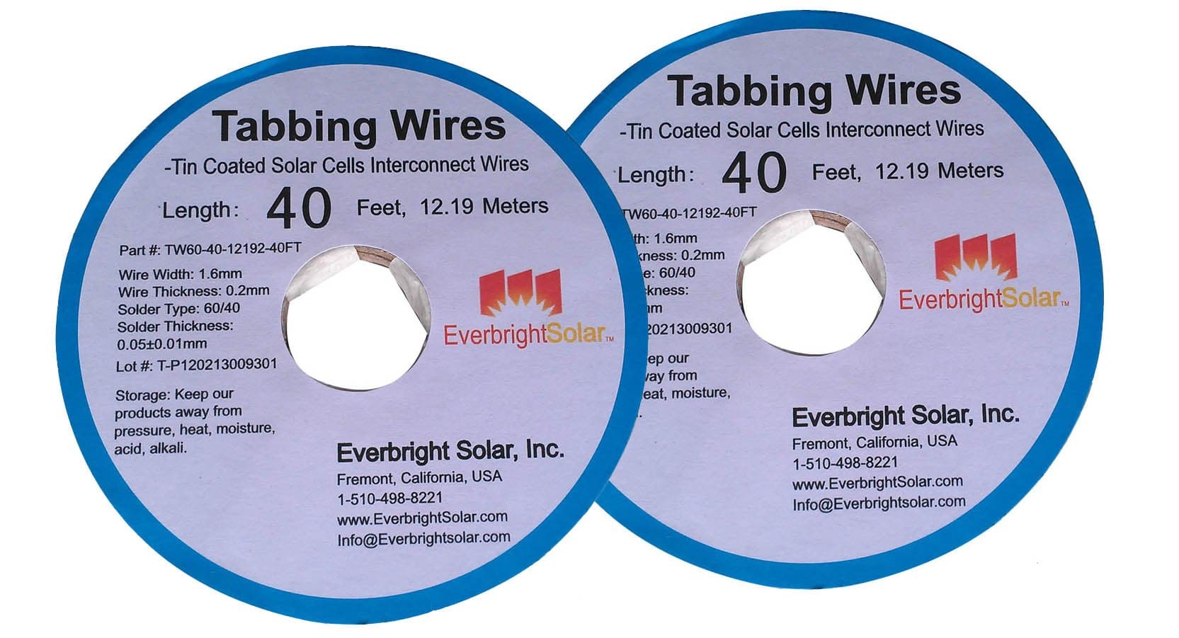 80 Feet Tabbing Wire Pre-coated w/ Solder for DIY Solar Cells Panel