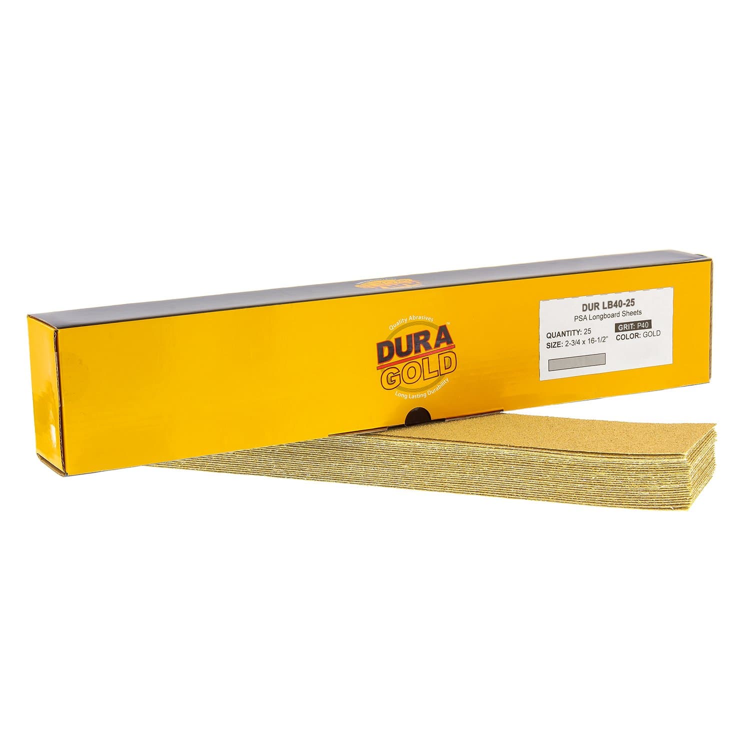 Dura-Gold40 Grit 2-3/4" X 16 1/2" Dura-Gold - Premium - 40