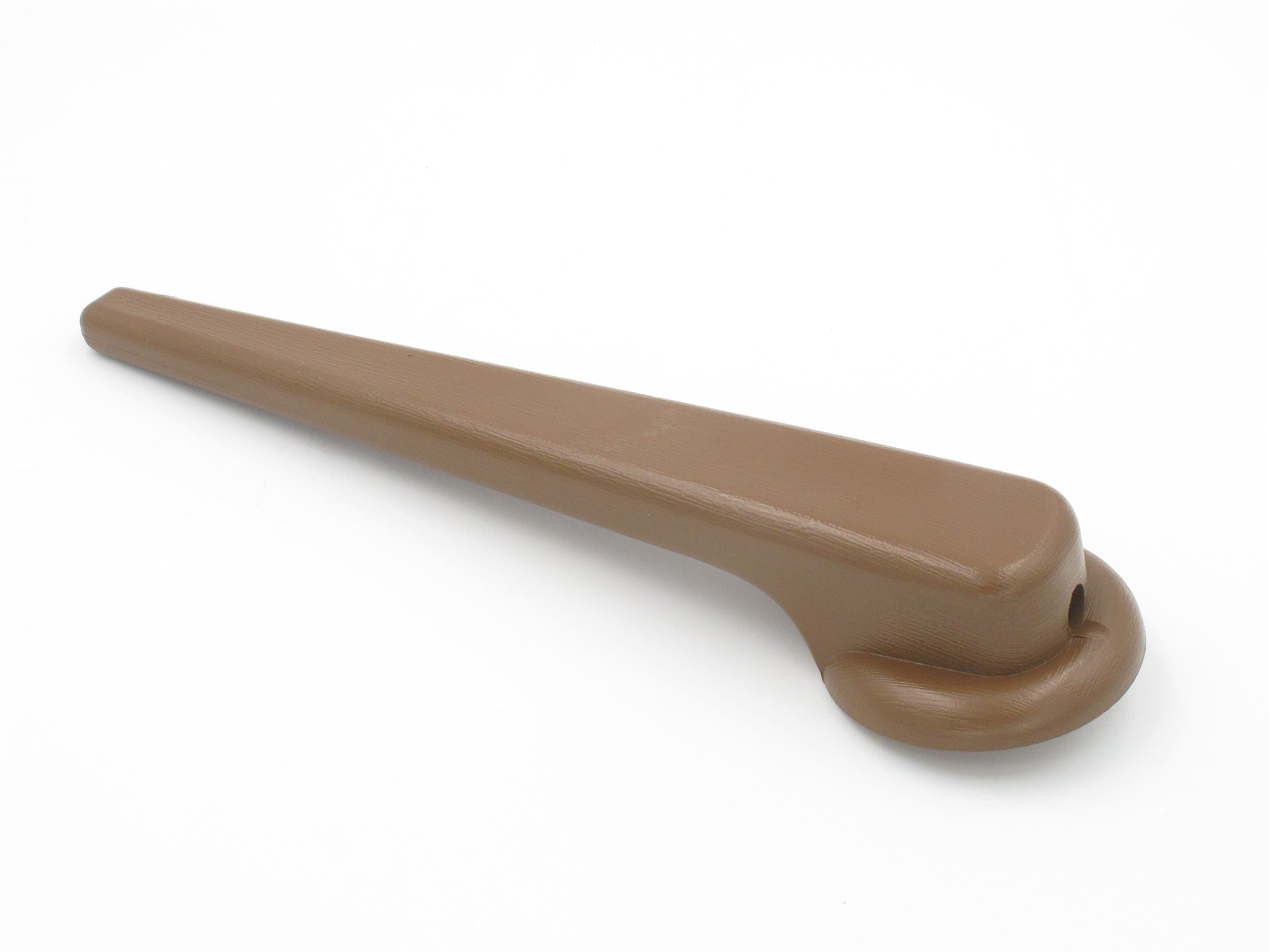 Recliner Parts Recliner Release Lever Handle 5/8" Square Mount 9 1/2" Handle Length Wood Grain Finish Plastic Replacement Recliner Handle 1PC