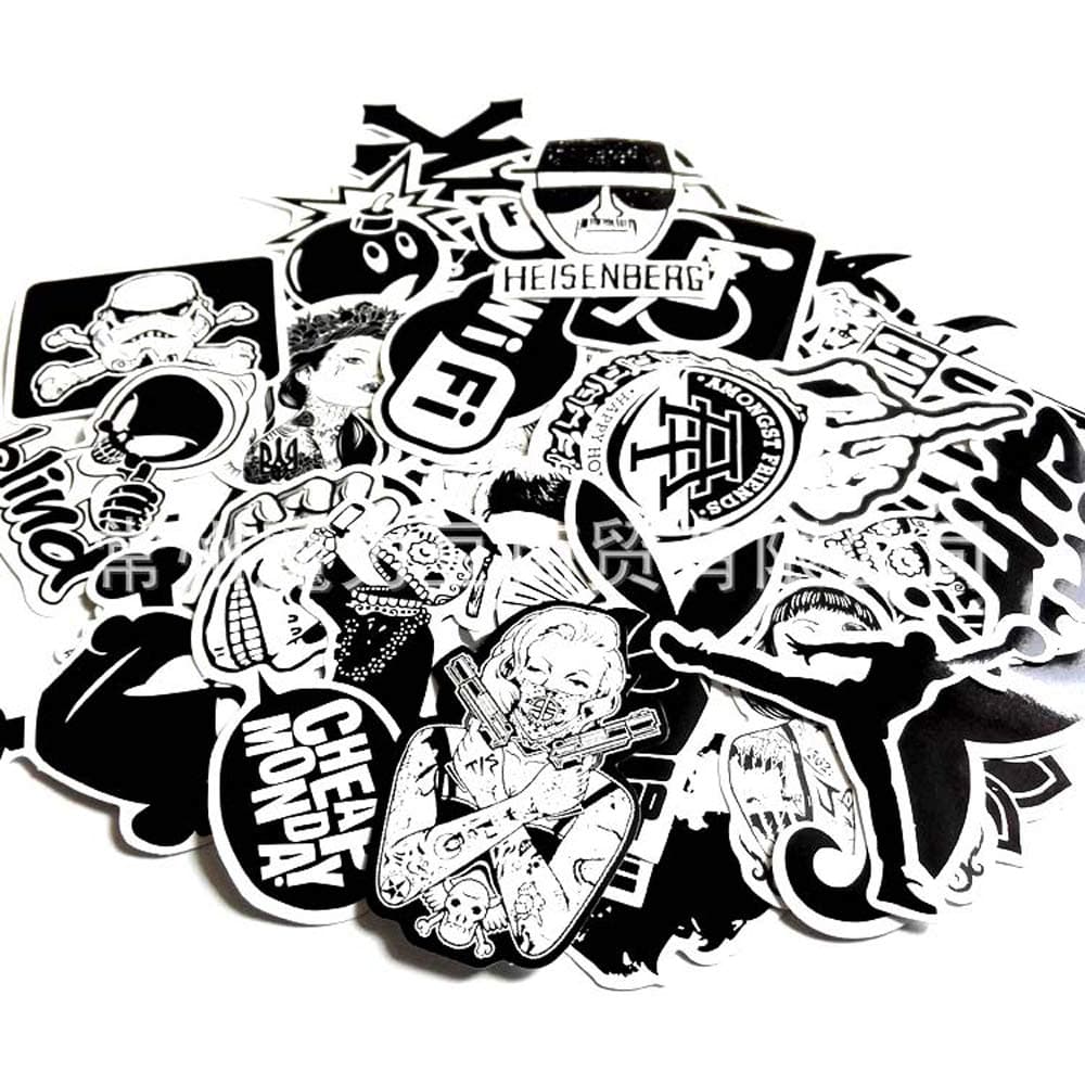 1000 pcs Sticker Bomb Vinyl Skateboard Decal Laptop Skateboard car Decal Stickers