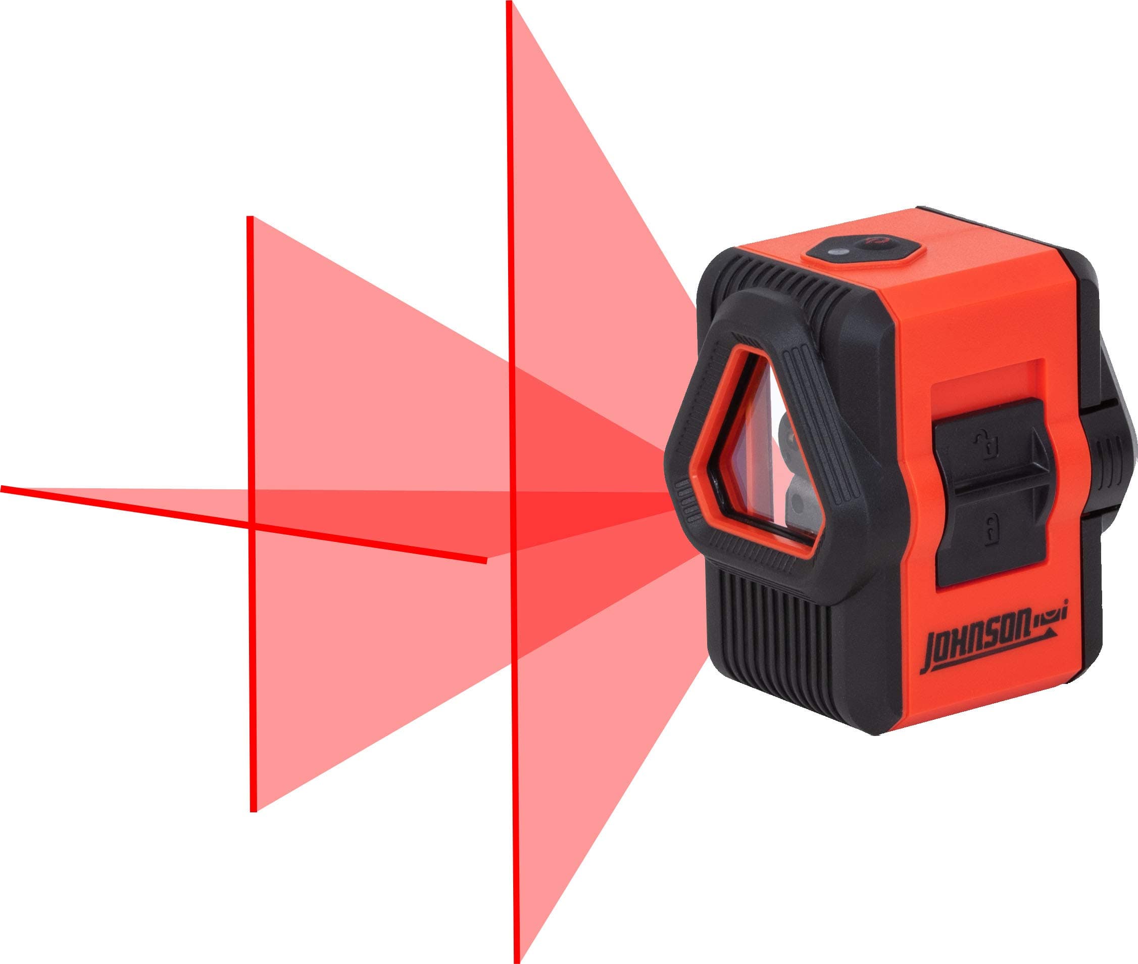 - Johnson Level & Tool 40-6648 Self-Leveling Cross and Line Laser, Red, 1 Laser