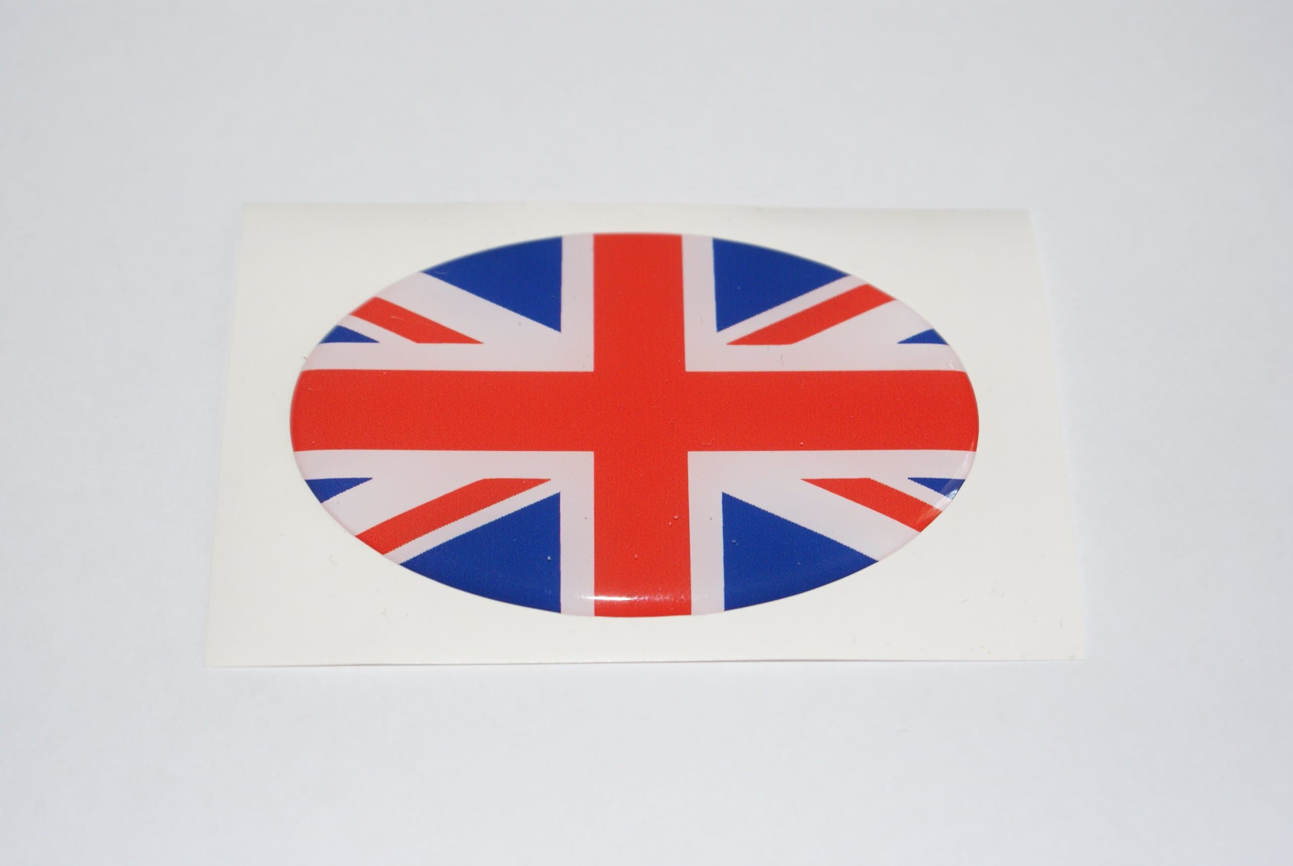 Rapro Graphics Great Britain Union Flag Resin Domed Decal/Sticker