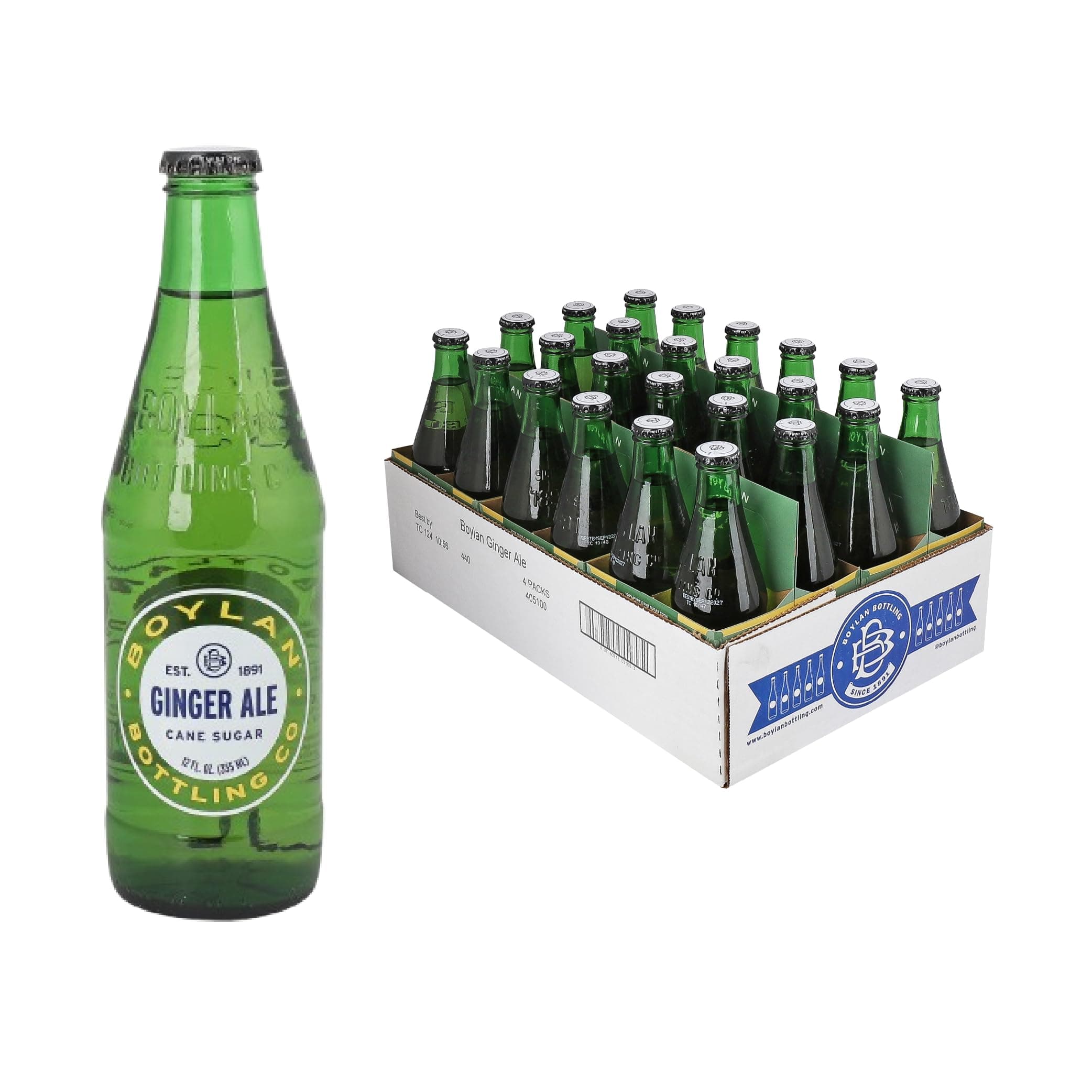 Bottling Co Boylan Ginger Ale Soda 12 Oz (Pack Of 24)
