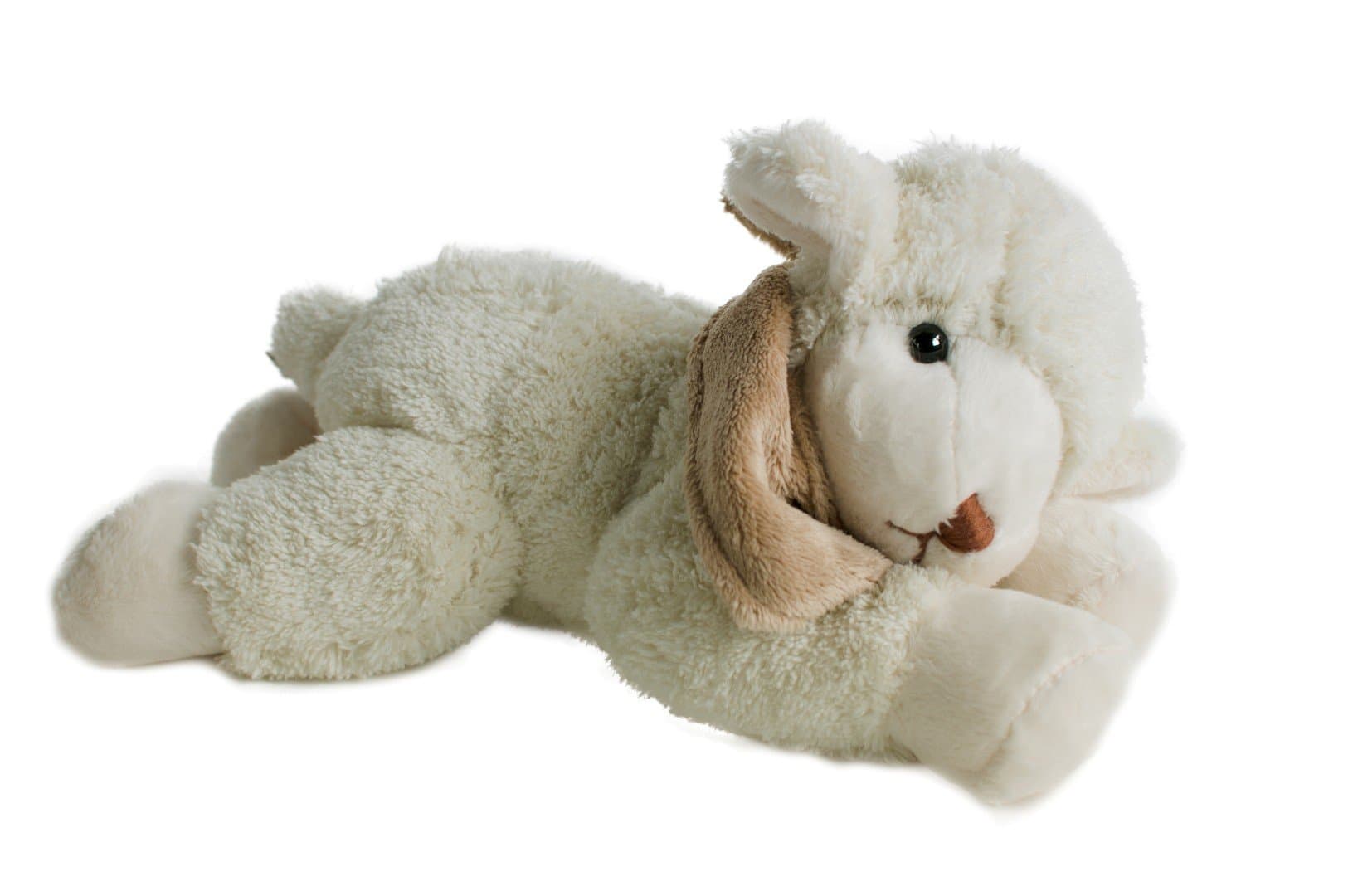 BUKOWSKI - Peluche agneau Lazy et Lefty - White, 25 cm