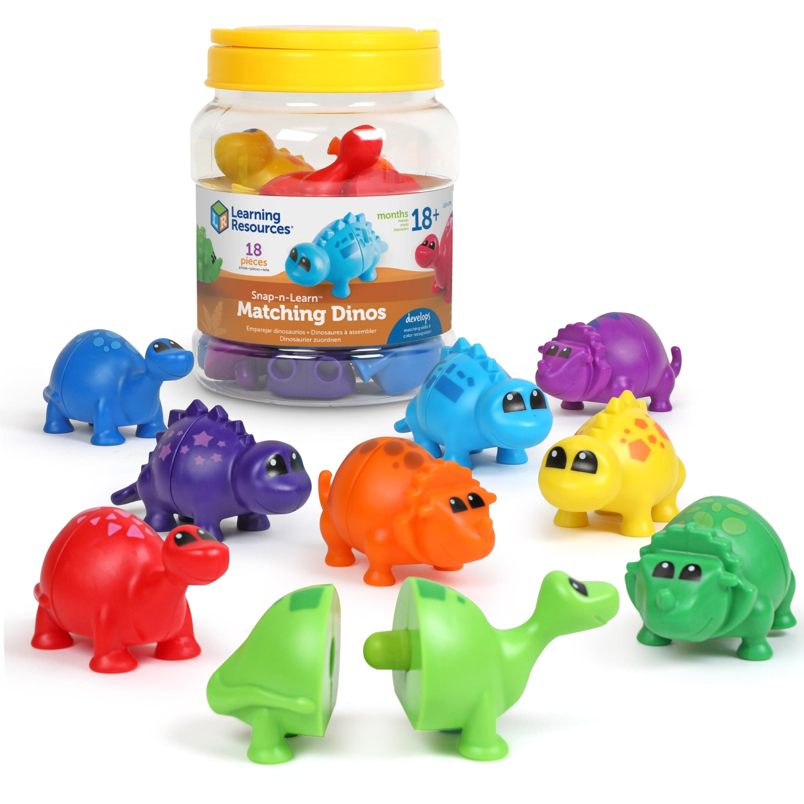 Snap-n-Learn™ Matching Dinos