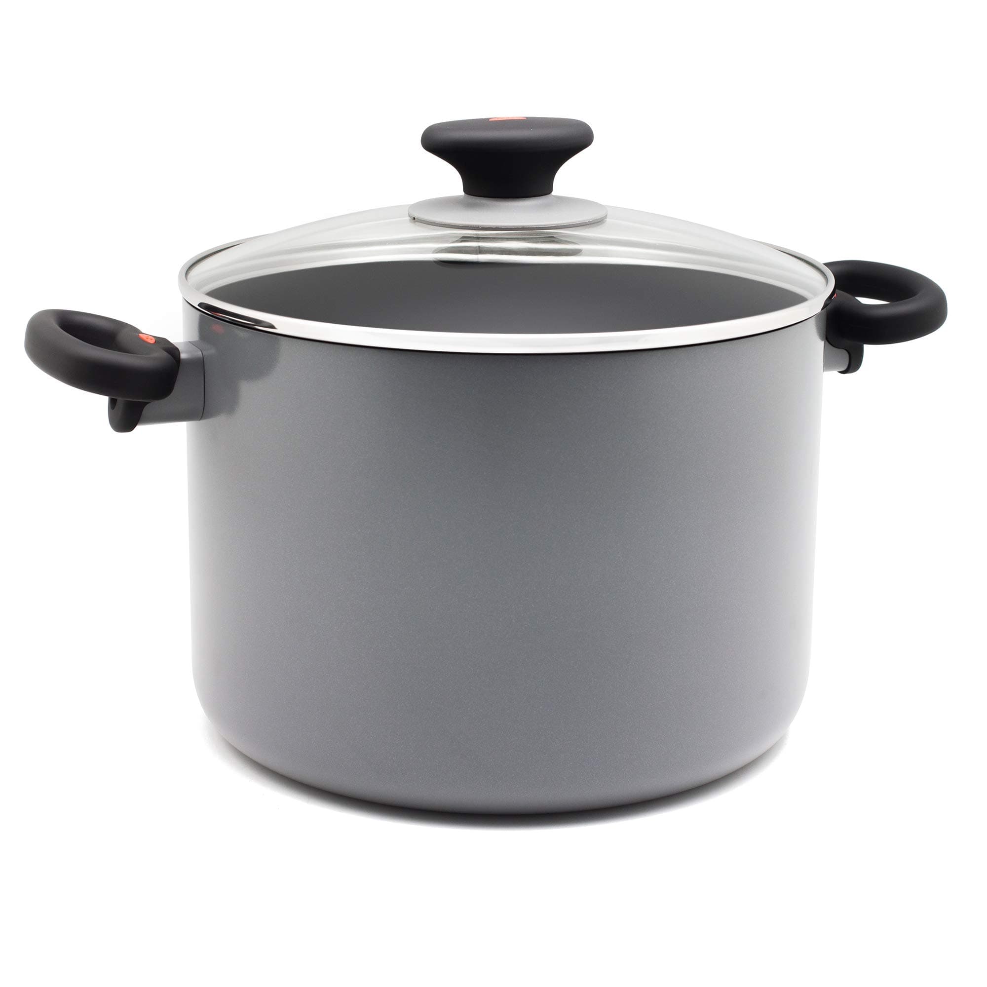 OXO Cookware SoftWorks Covered Stock Pot, 8 quart, Grey