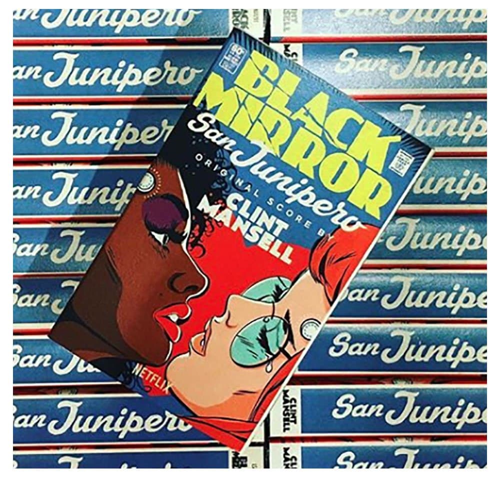 CLINT MANSELL - BLACK MIRROR: San Junipero Original Score Exclusive Dark Blue Cassette