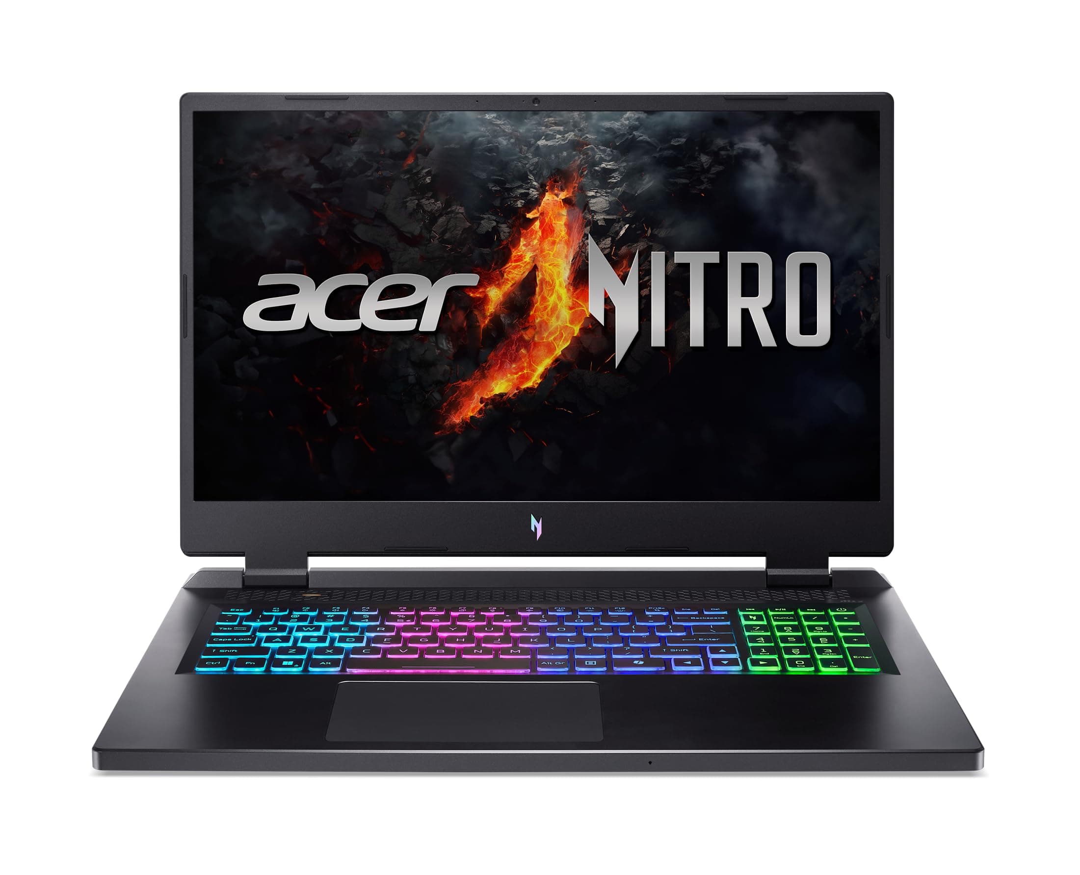 acer Nitro 17 Gaming Laptop | AMD Ryzen 5 8645HS Hexa-Core AI Capable Processor | NVIDIA GeForce RTX 4050 Laptop GPU | 17.3" FHD IPS 165Hz Display | 16GB DDR5 | 512GB SSD | Wi-Fi 6E | AN17-42-R61S