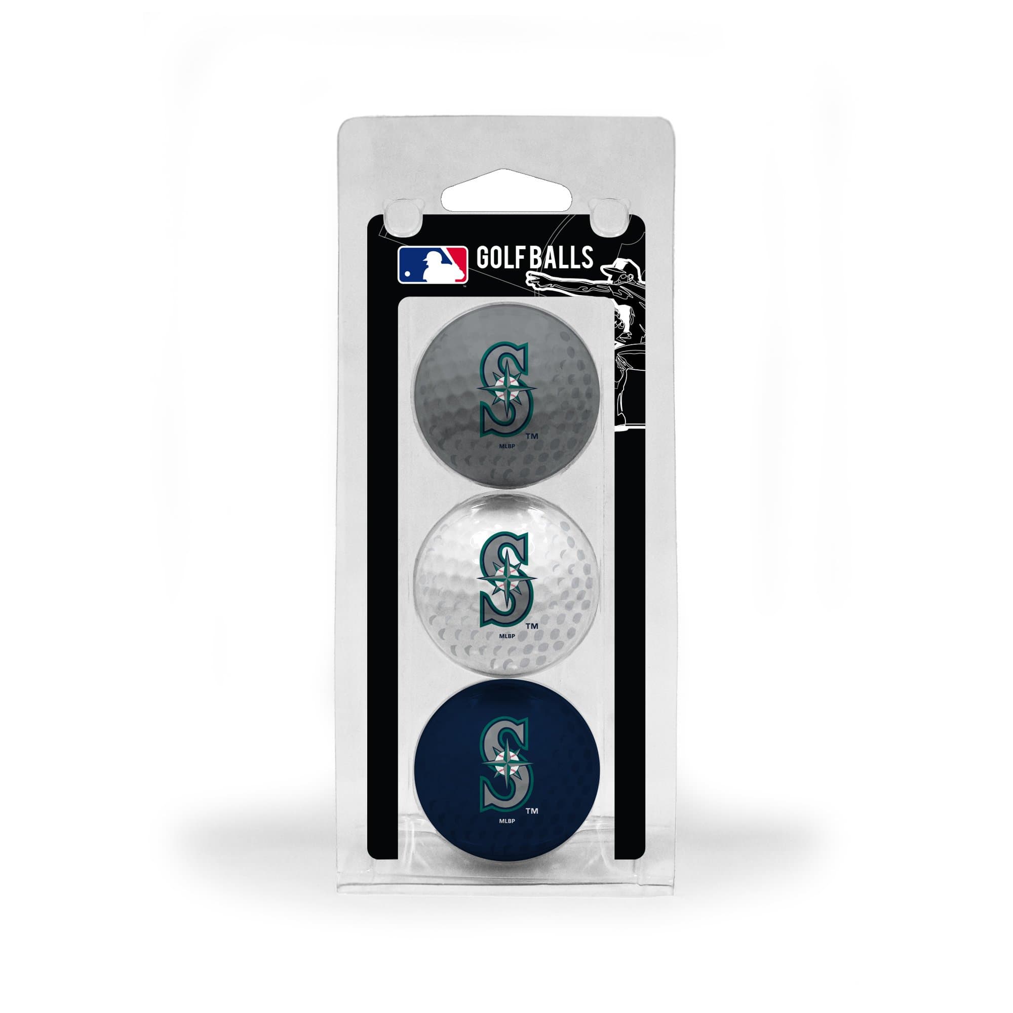 MLB 3 Golf Ball Pack