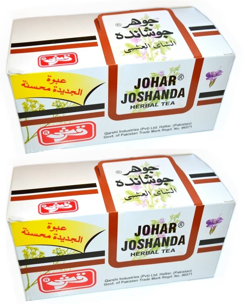 Johar Jashanda Herbal Tea - 2 Packs of 30 Sachets