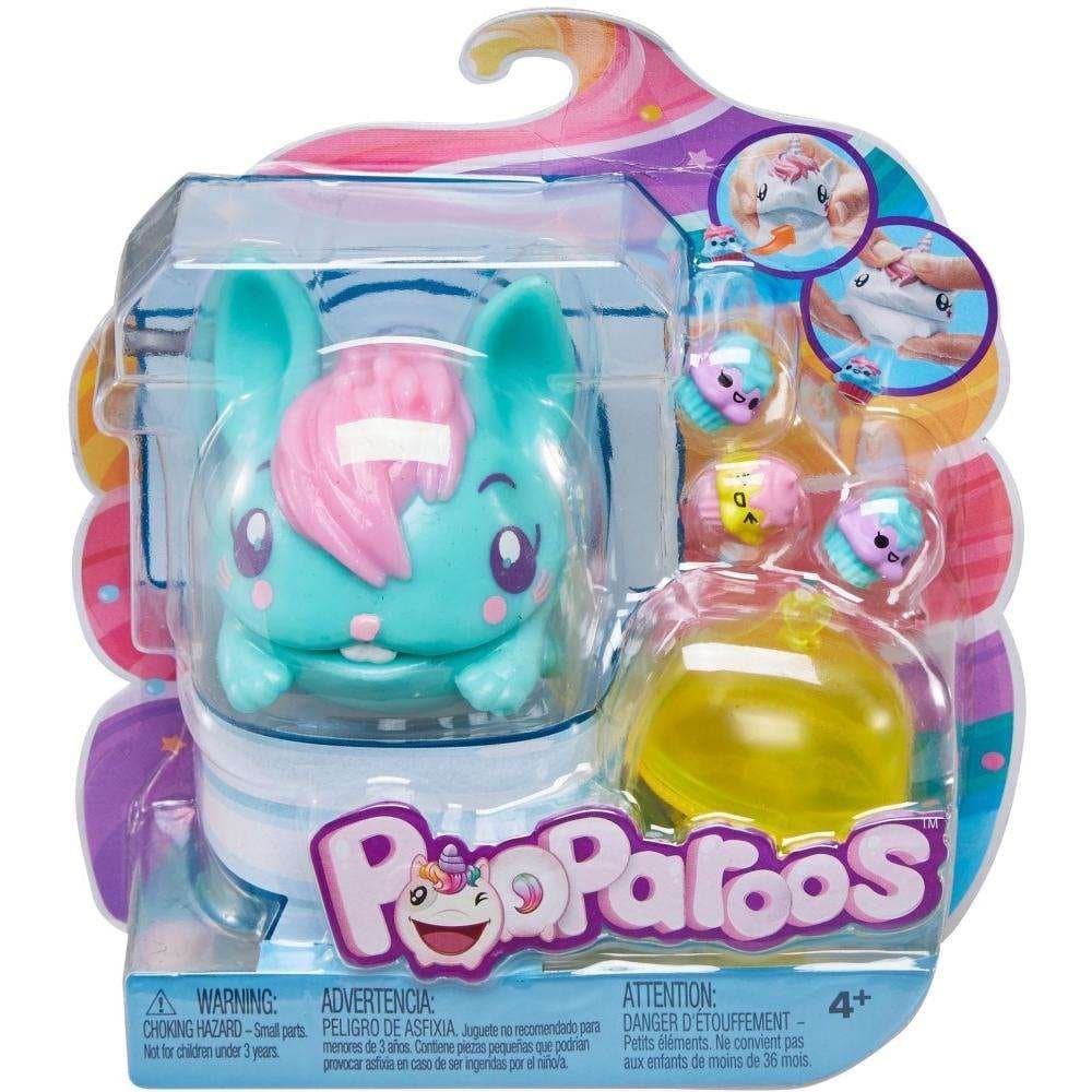 Pooparoos Surpriseroos Figures - Blue Bunny