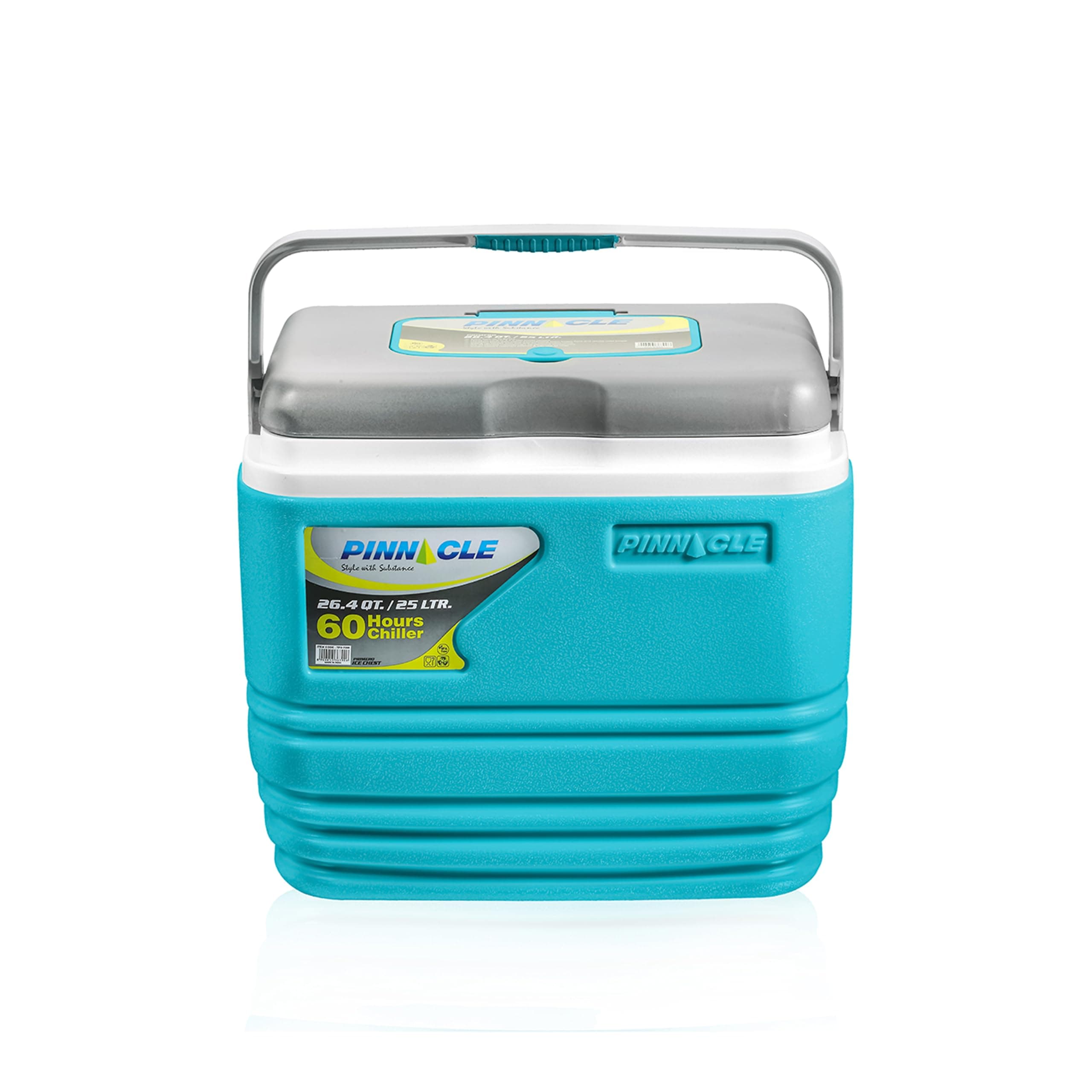 Pinnacle Thermoware Primero Ice Cooler Box, Keeps Cold Upto 72 Hours (25 Litre, Blue)