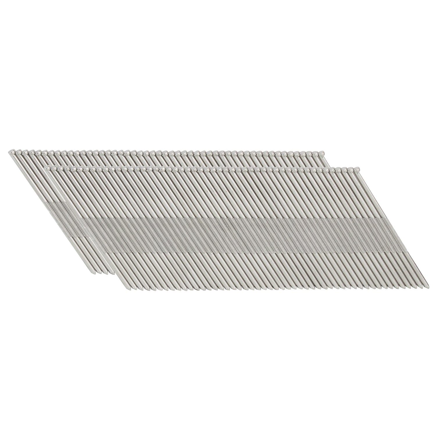Freeman Stainless Steel Angled Finish Nails | 34 Degree | 15 Gauge | 2" | Tape Collated | 1,000 Count | Indoor and Outdoor | Trim, Moulding, Cabinetry, Furniture, Door and Window Casing | SSAF1534-2