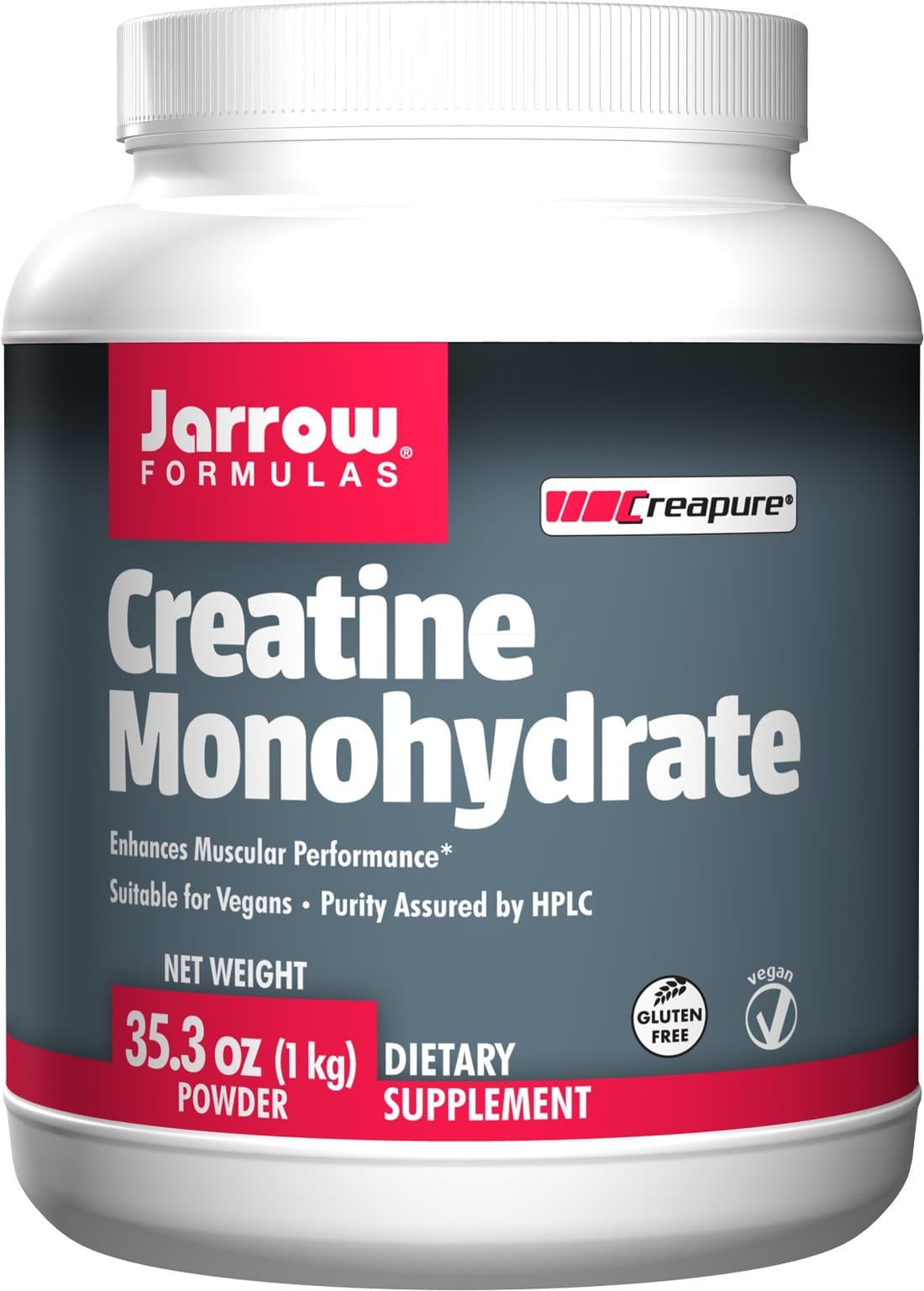 Jarrow Formulas - Creatine Monohydrate Powder - 35.3oz (1 kg)