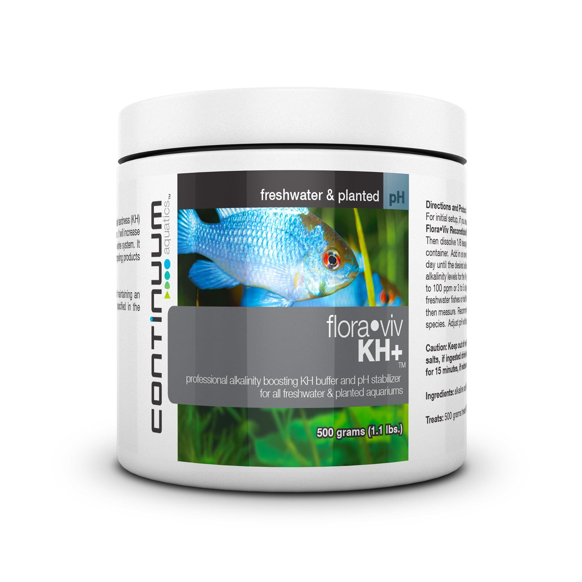 "Flora Viv KH+" Alkalinity Booster & pH Stabilizer for Freshwater Aquariums, 500g