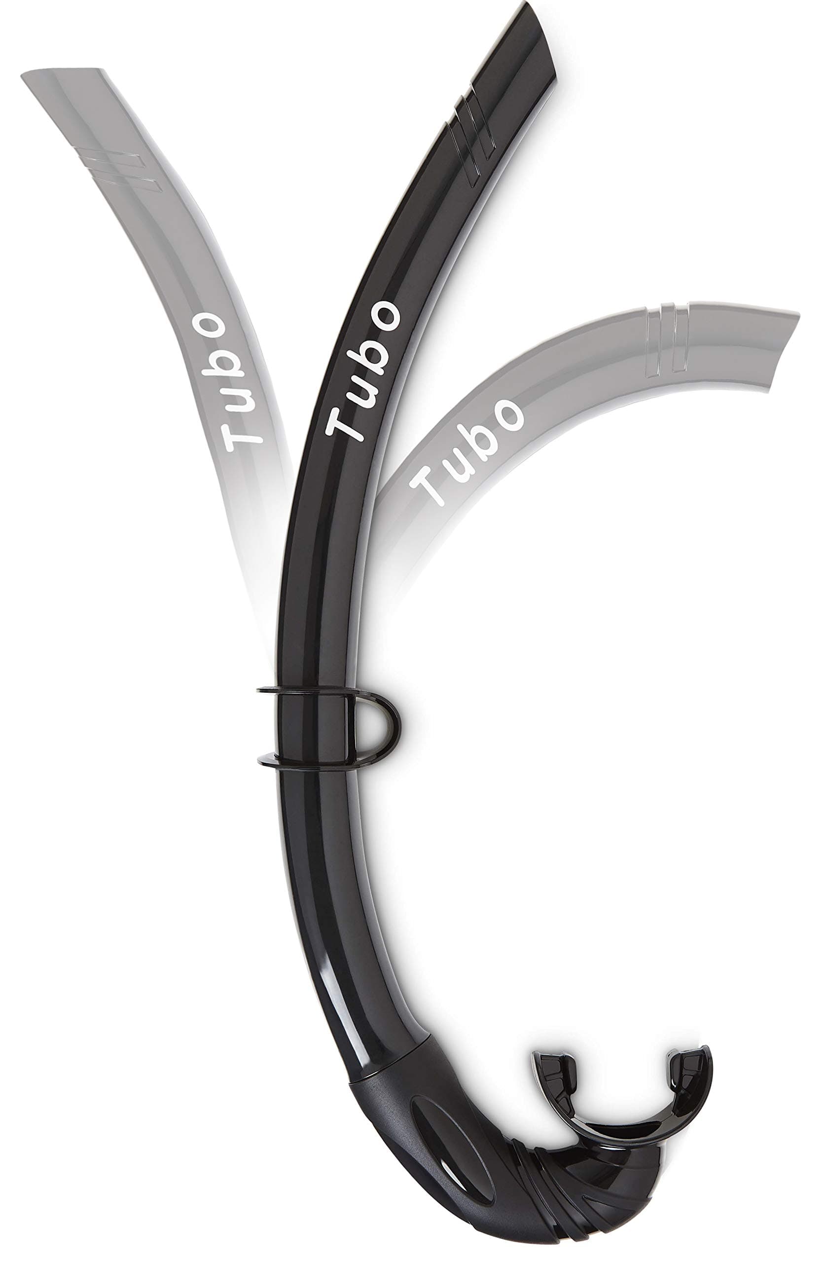 Tubo Premium Silicone Flexible Snorkel for Scuba Diving, Snorkeling, Spearfishing & Freediving Super Flexible, Stable Snorkel Equipment for Adults|Soft Mouthpiece
