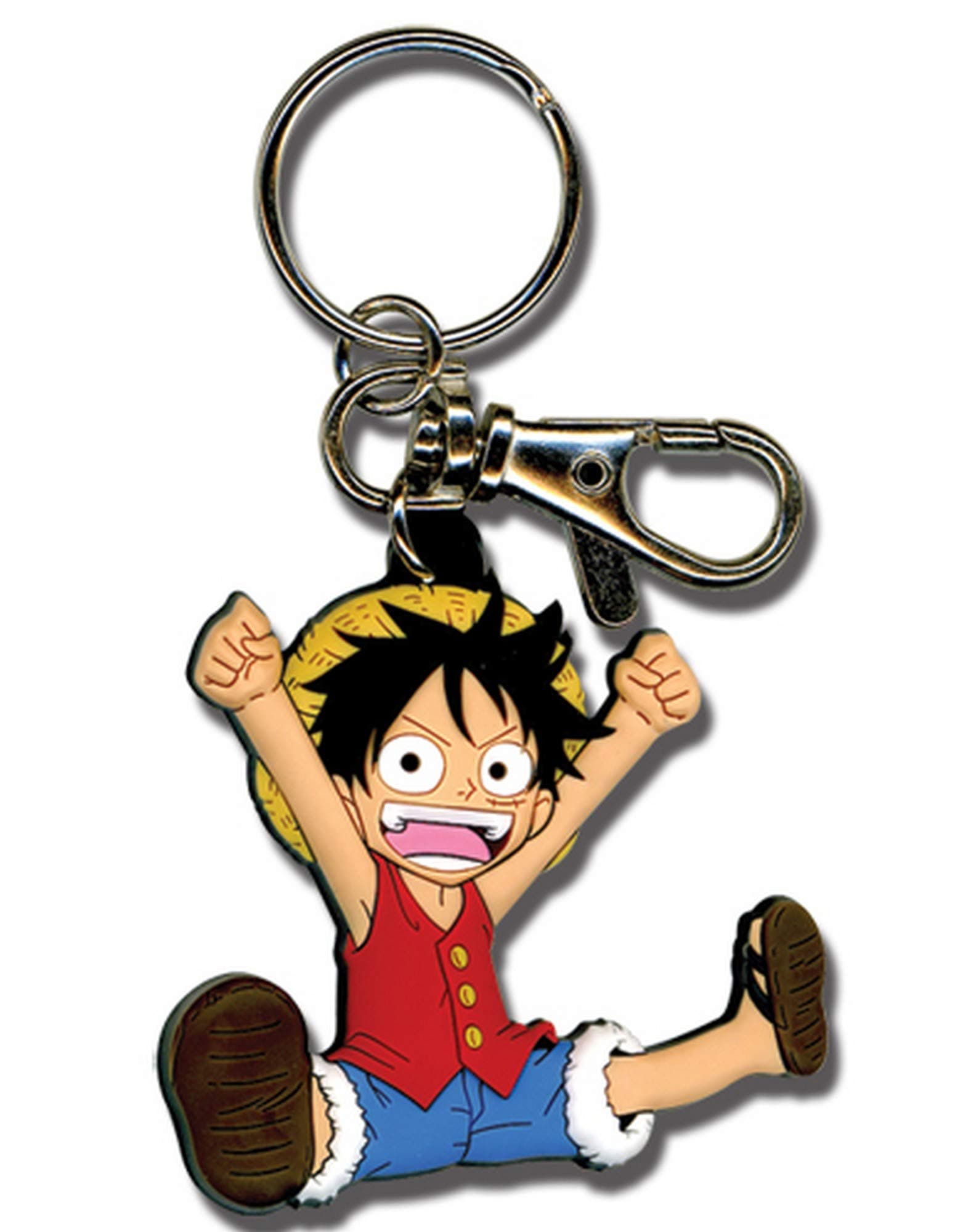 Great Eastern Entertainment One Piece SD Luffy PVC Keychain