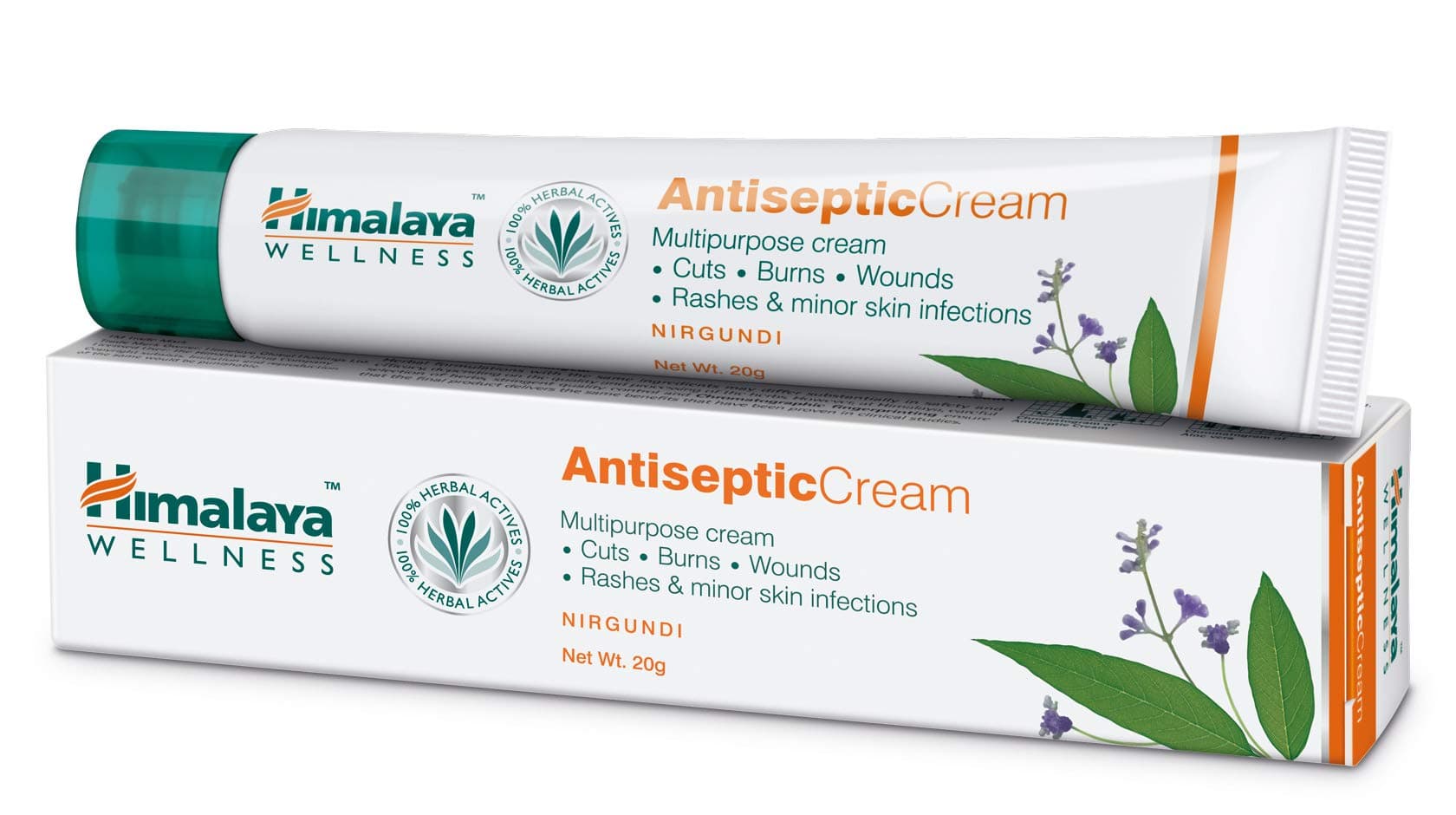 Himalaya Herbals Multipurpose Antiseptic Cream with Natural Ayurvedic Active Ingredients |Enriched with Aloe Vera Extract -20g