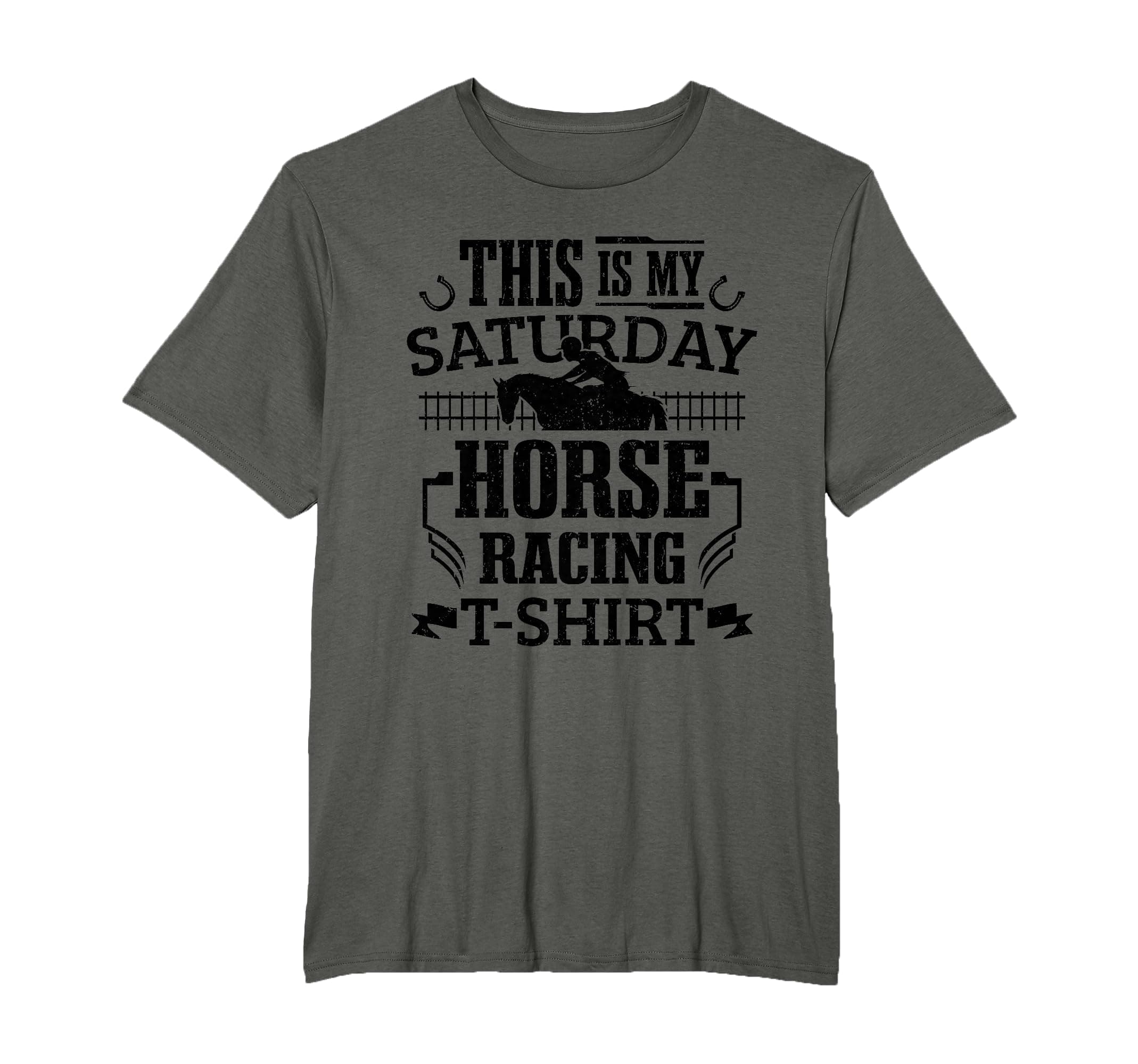 Horse Racing Shirts For Men Jockey Horse Derby Race Betting T-Shirt