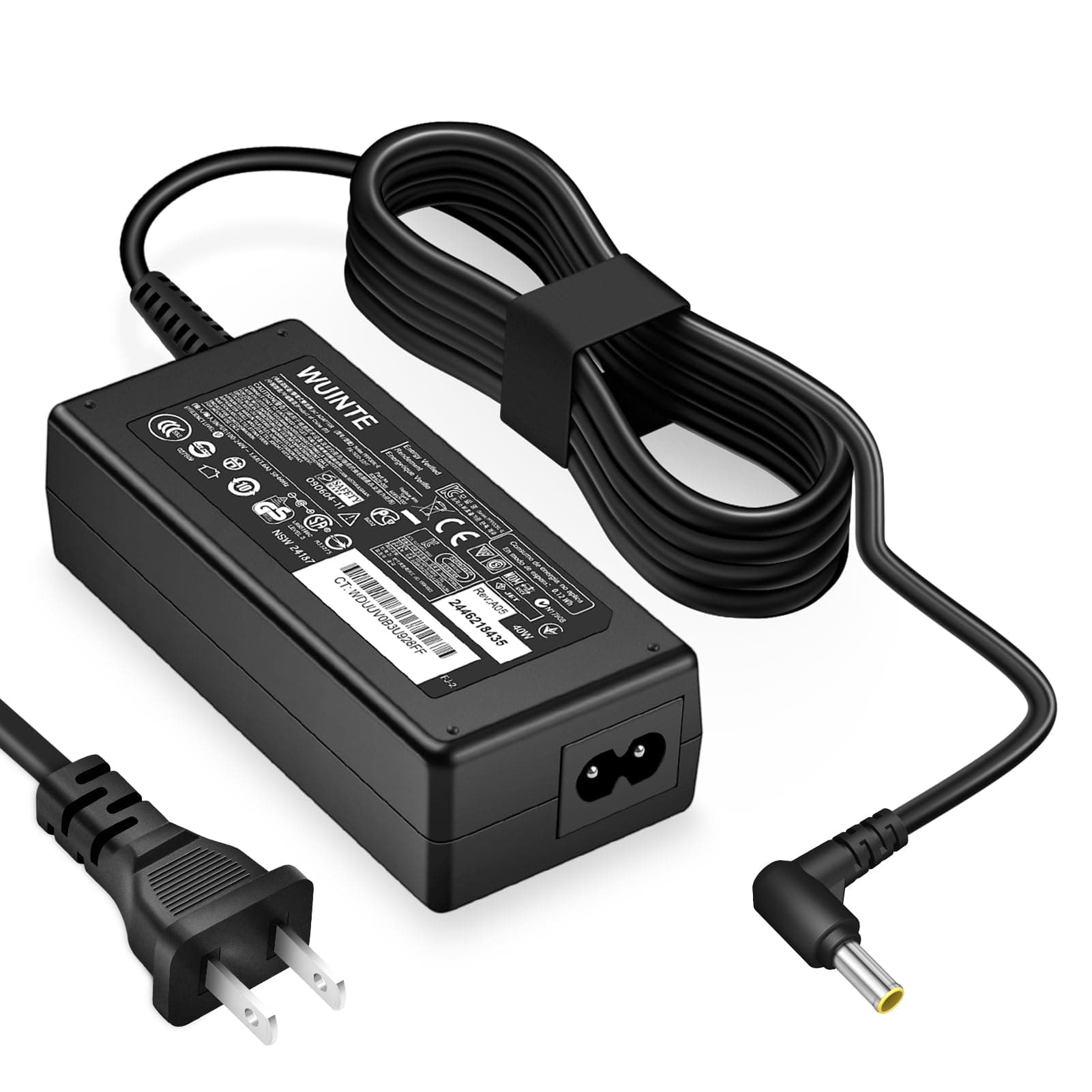 Charger for LG Monitor Power Cord - 40W DC Power Supply for LG Electronics Monito 19" 20" 22" 23" 24" 27" 32" LCD LED HD TV Monitor Widescreen Replacement Power Adapter Cord