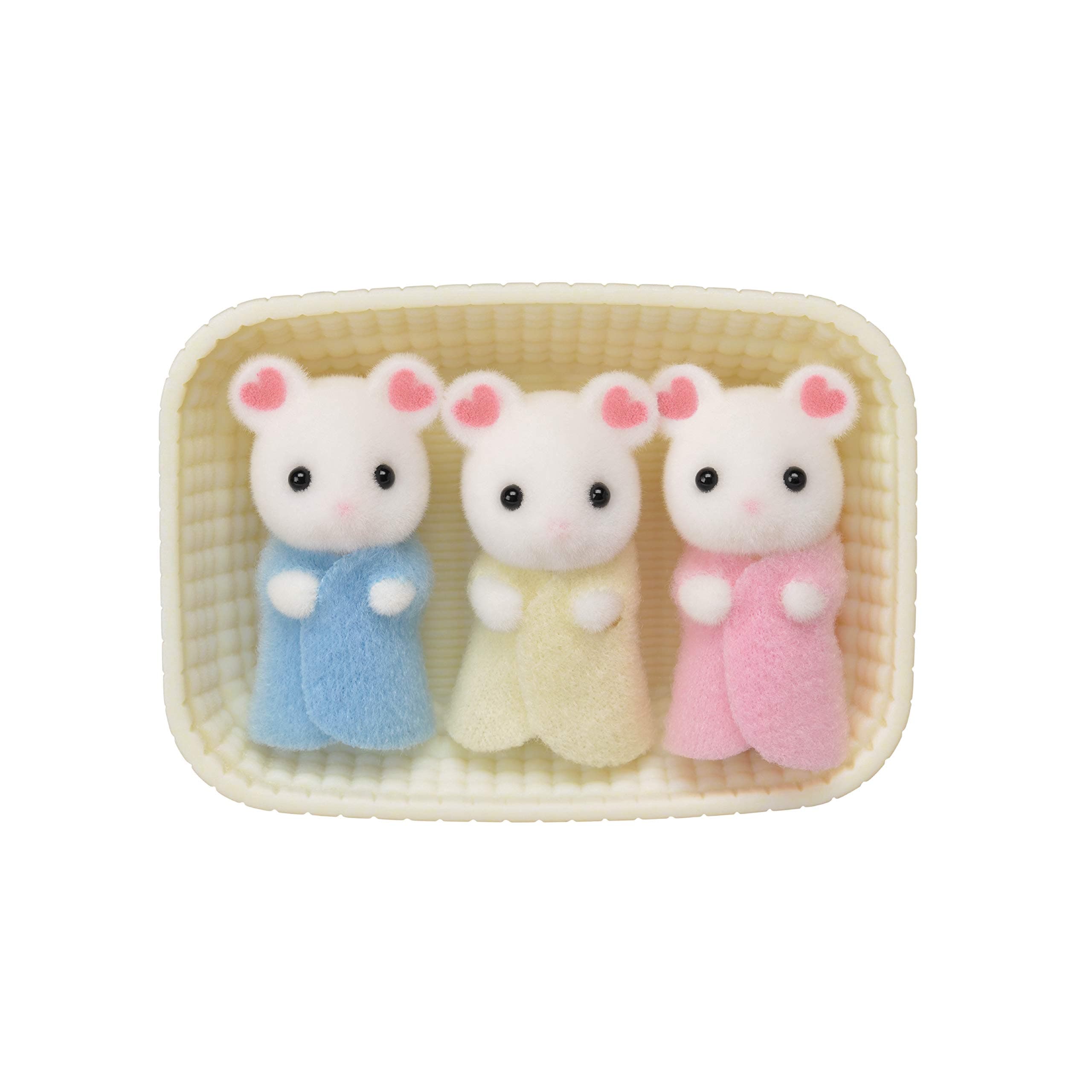 Marshmallow Mouse Triplets